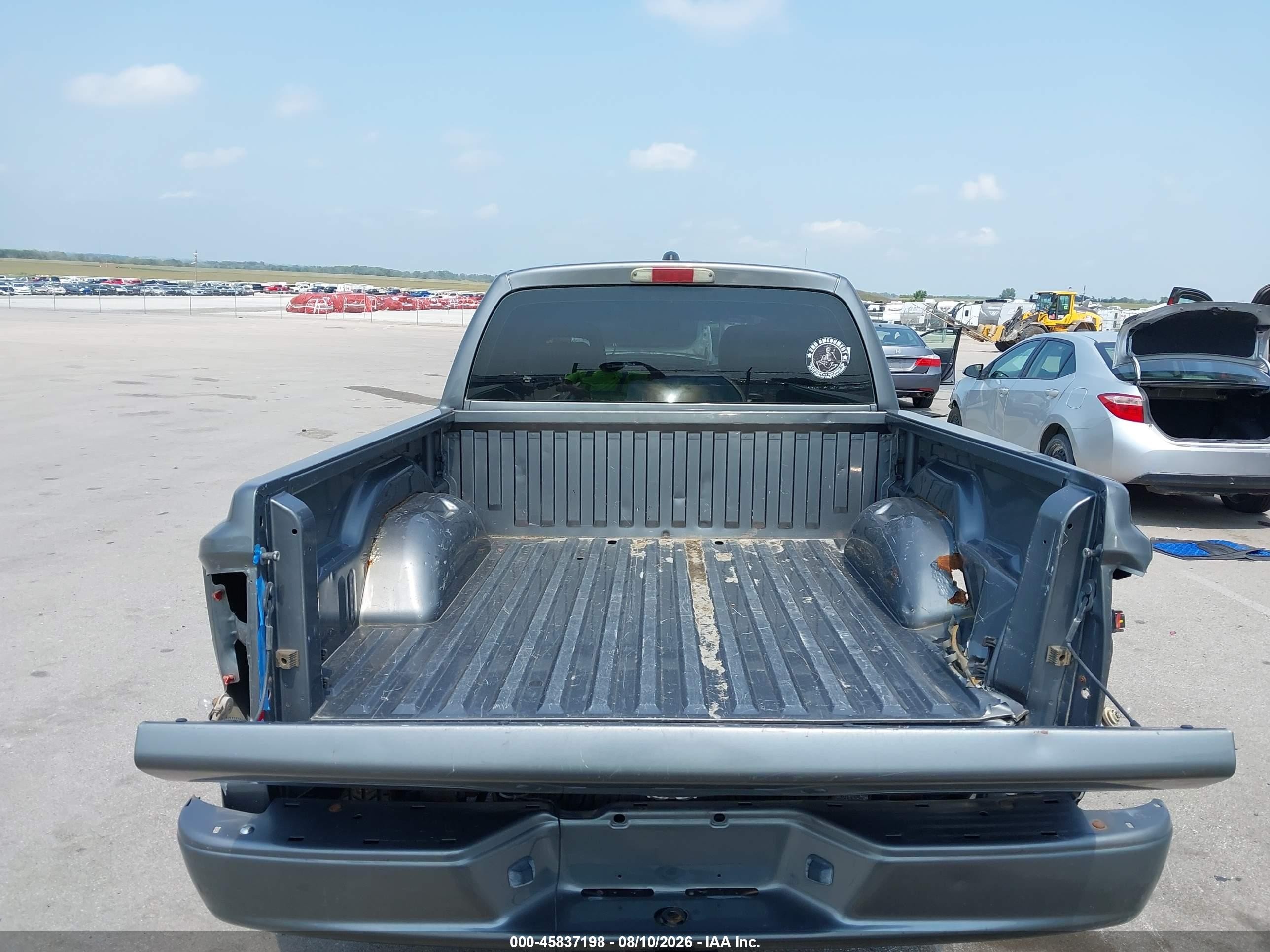 2005 Dodge Dakota Slt Gray vin: 1D7HW48N55S150213