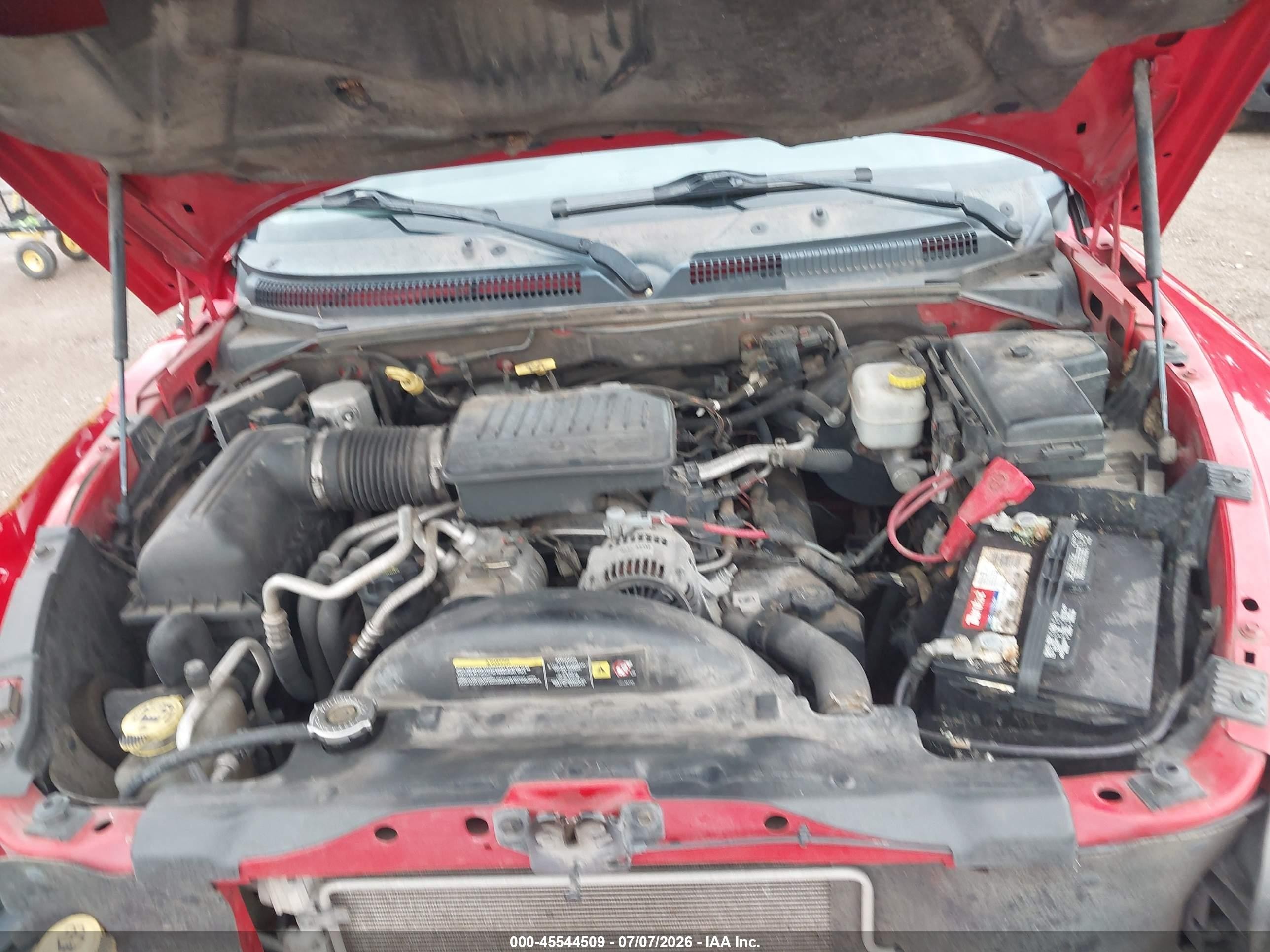 2006 Dodge Dakota Slt Red vin: 1D7HW48N56S669165