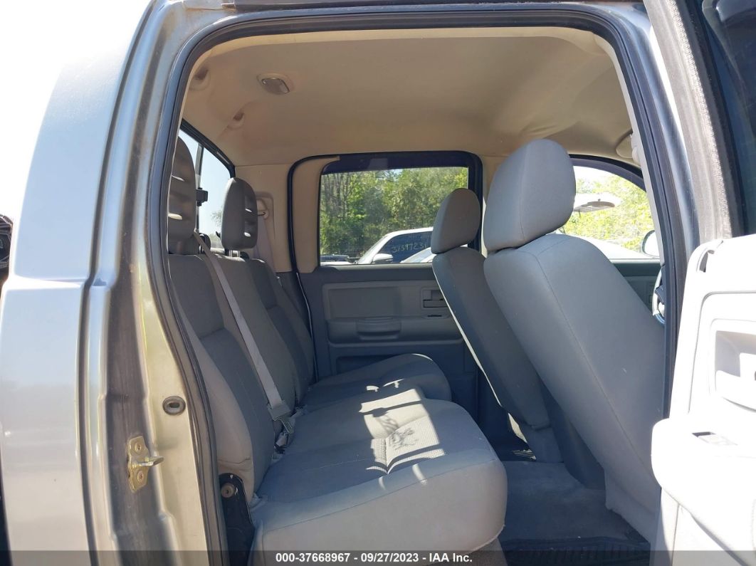 2006 Dodge Dakota Slt Gray vin: 1D7HW48N66S712105
