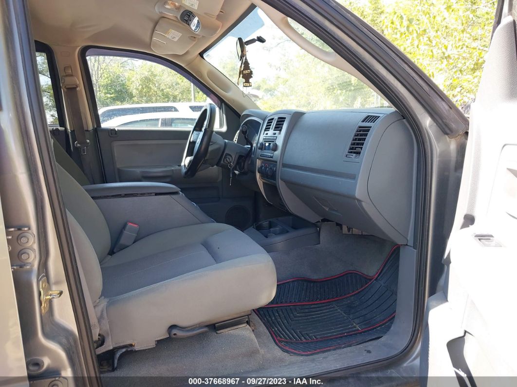 2006 Dodge Dakota Slt Gray vin: 1D7HW48N66S712105