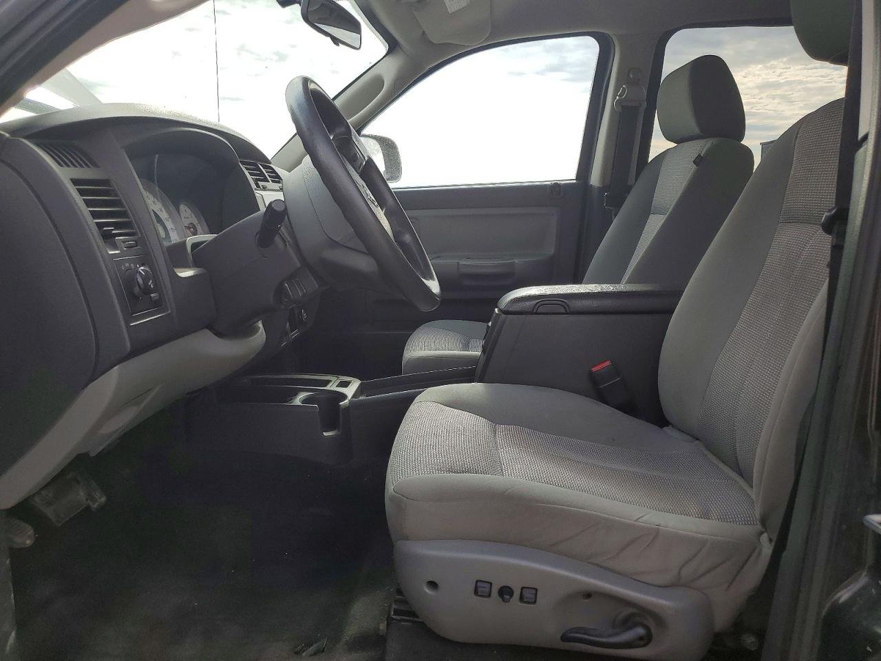 2008 Dodge Dakota Quad Slt Black vin: 1D7HW48N68S626487