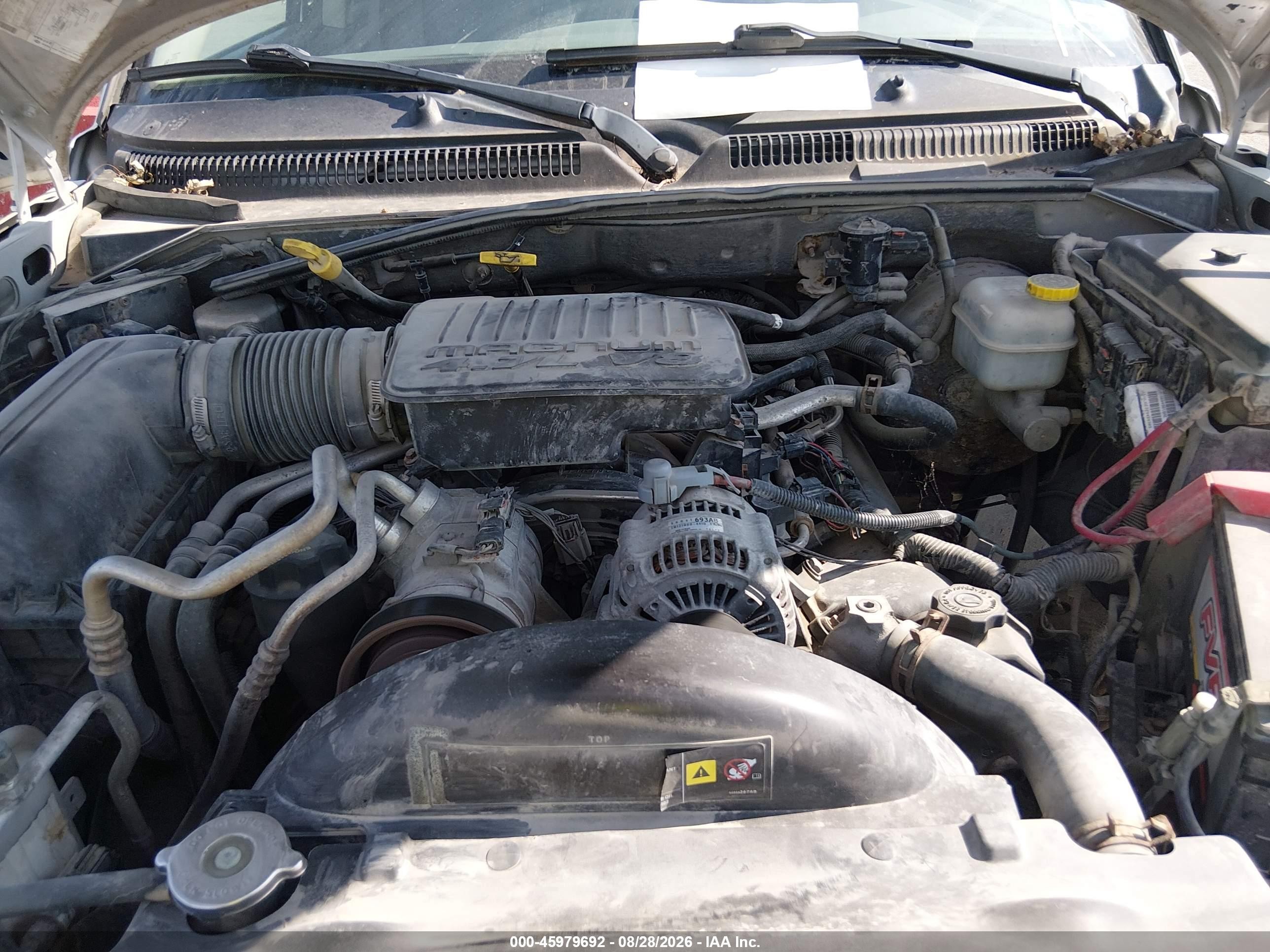 2005 Dodge Dakota Slt Silver vin: 1D7HW48N75S177283