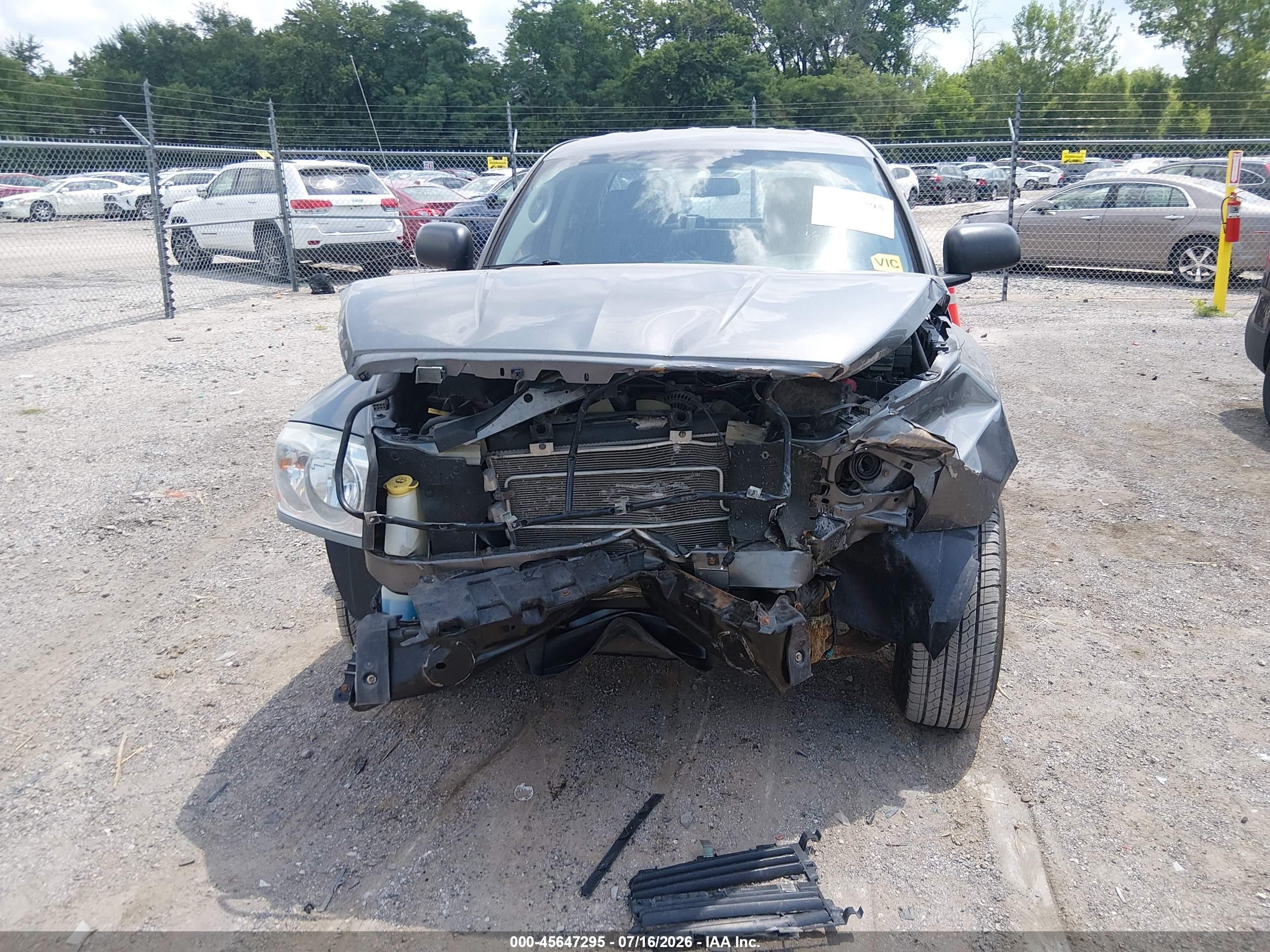 2006 Dodge Dakota Slt Серый vin: 1D7HW48N76S703817