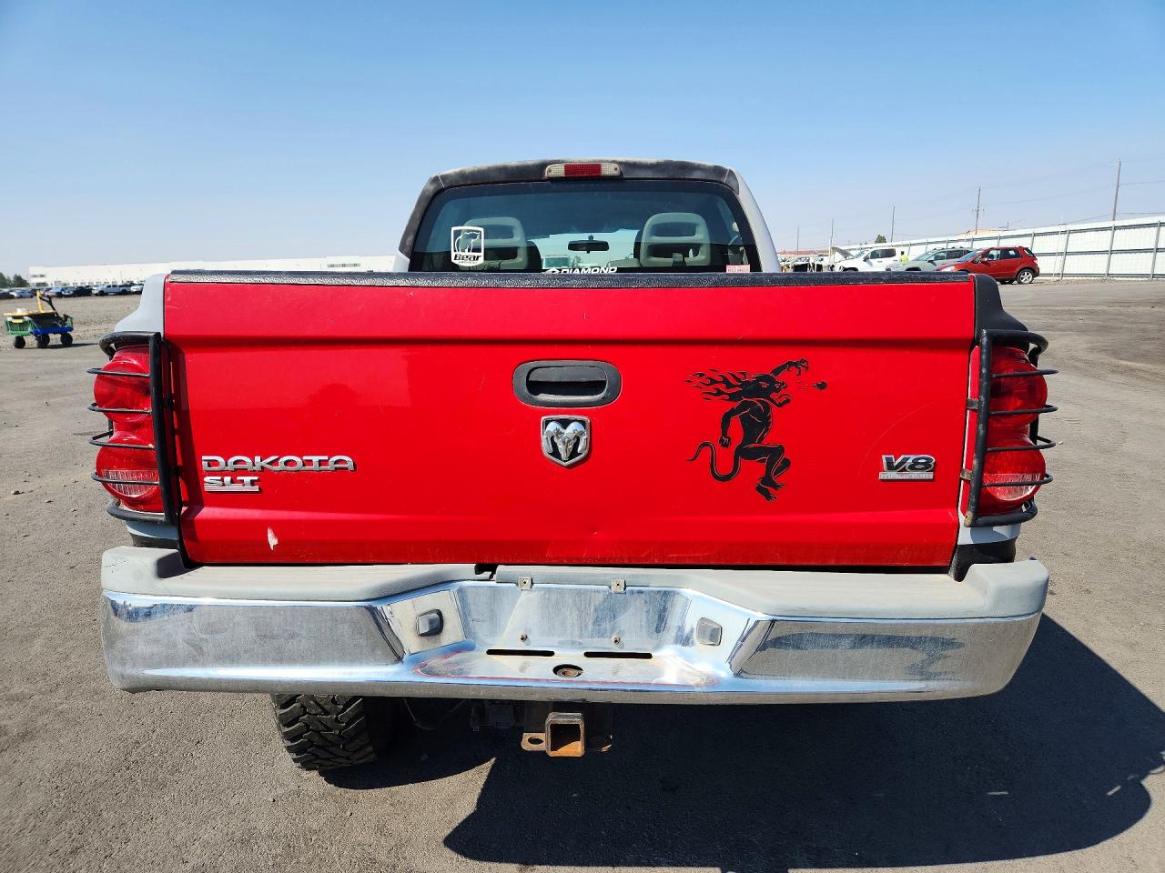 2005 Dodge Dakota Quad Slt Двухцветный vin: 1D7HW48N85S245901