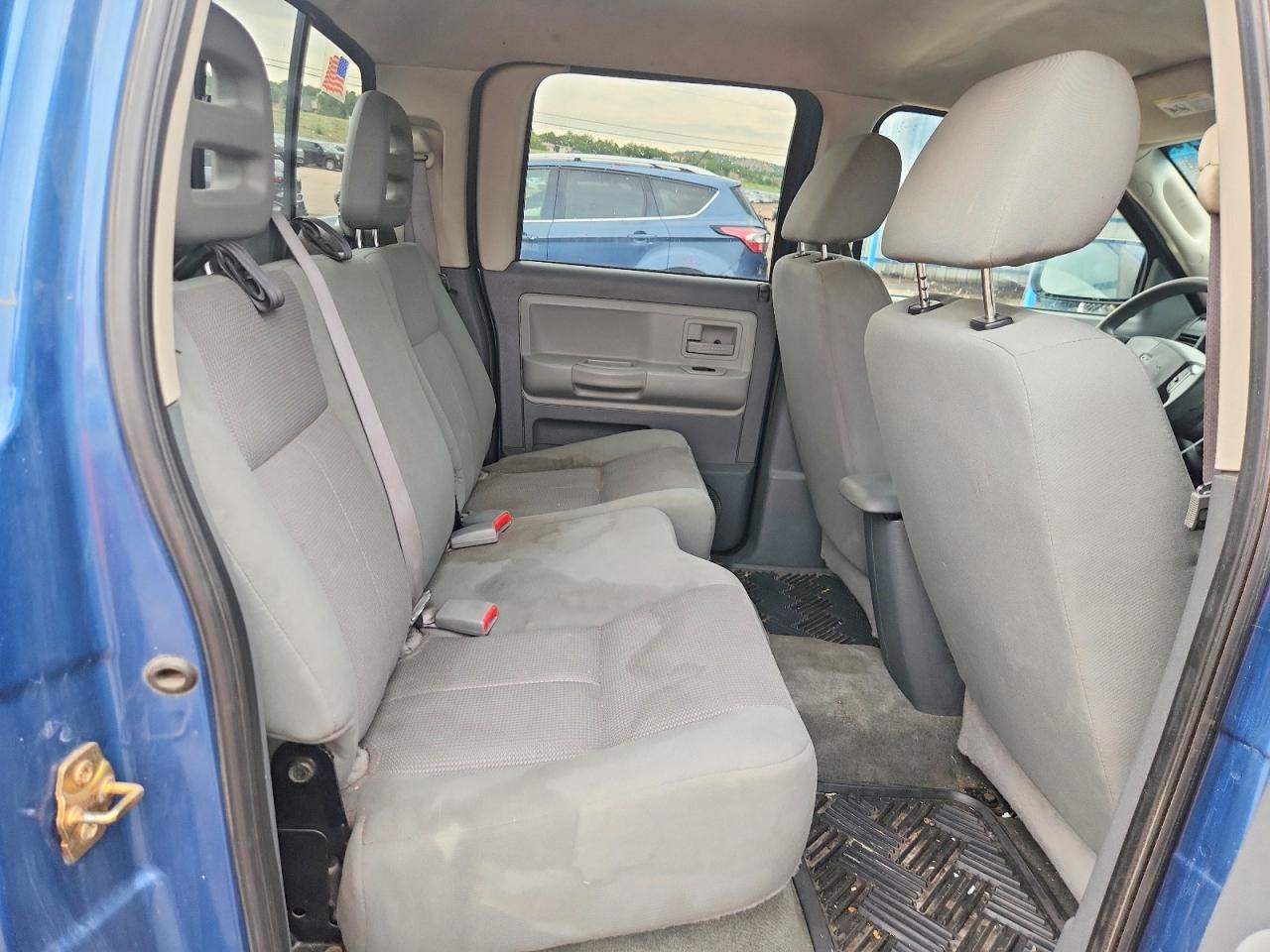 2005 Dodge Dakota Quad Slt Blue vin: 1D7HW48N85S345884