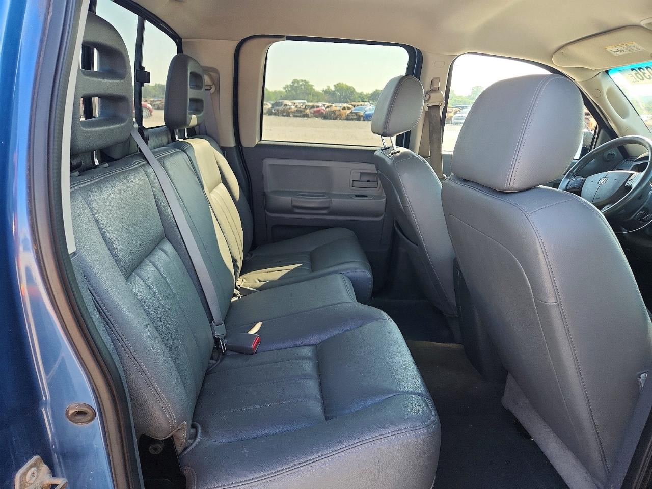 2006 Dodge Dakota Quad Slt Blue vin: 1D7HW48NX6S679223