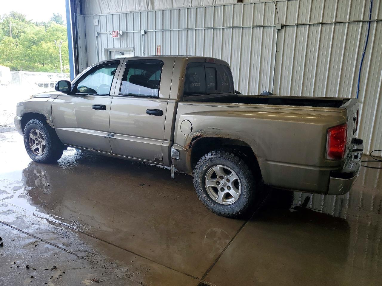 2006 Dodge Dakota Quad Slt Brown vin: 1D7HW48NX6S716058