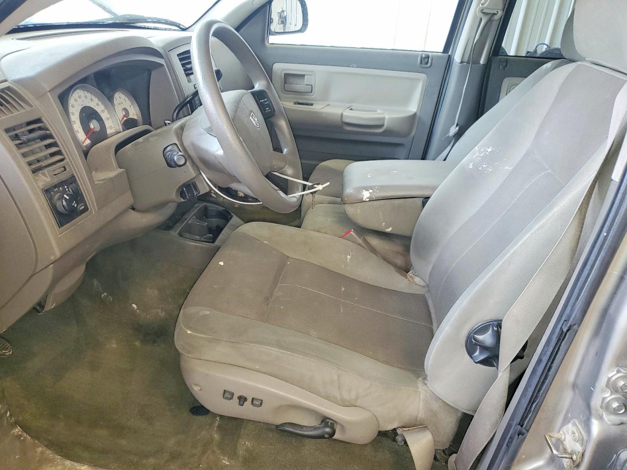 2006 Dodge Dakota Quad Slt Brown vin: 1D7HW48NX6S716058