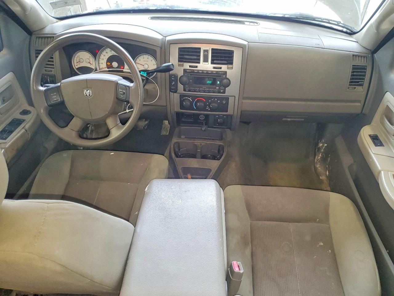 2006 Dodge Dakota Quad Slt Brown vin: 1D7HW48NX6S716058