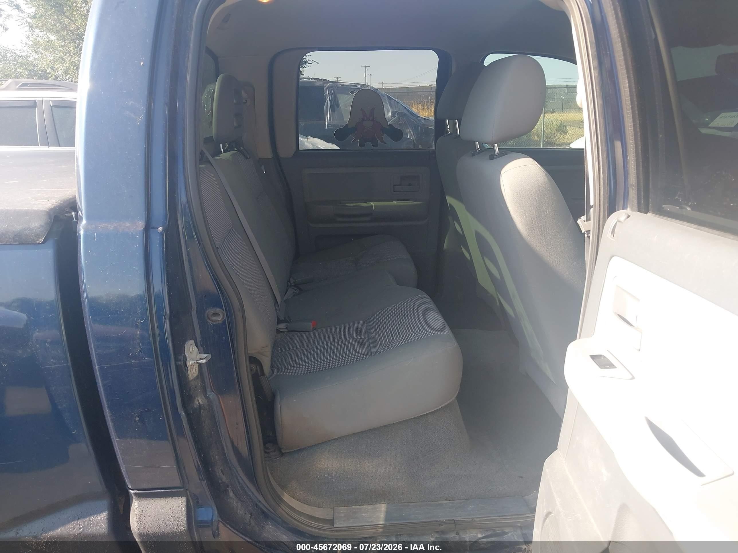 2007 Dodge Dakota Slt Dark Blue vin: 1D7HW48P77S178034