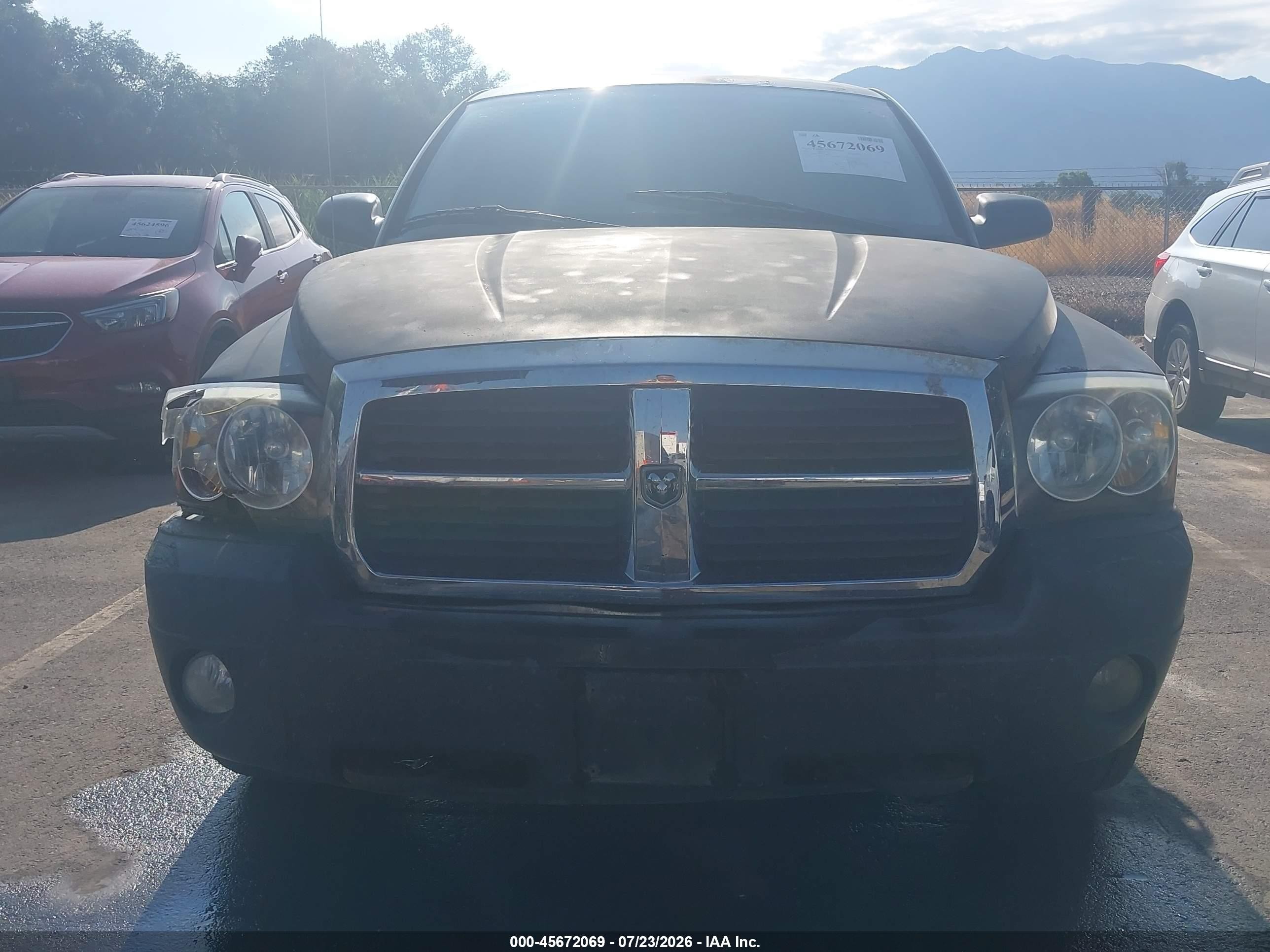 2007 Dodge Dakota Slt Dark Blue vin: 1D7HW48P77S178034
