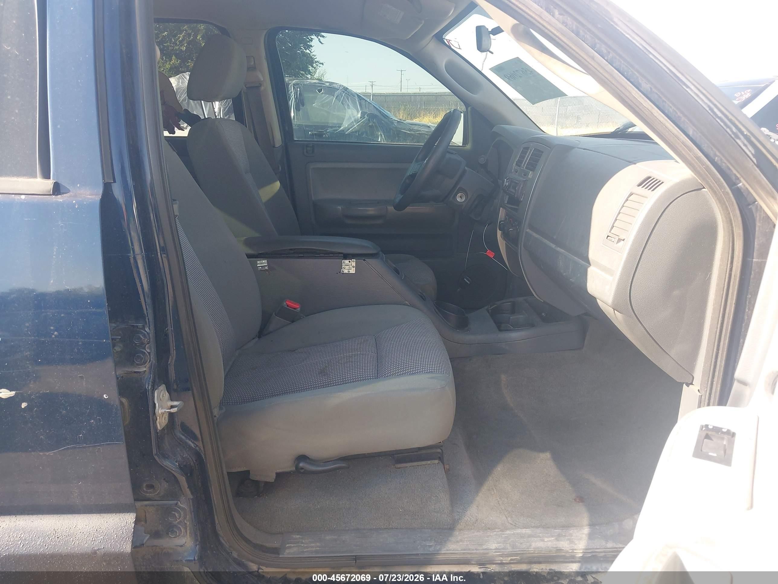 2007 Dodge Dakota Slt Dark Blue vin: 1D7HW48P77S178034