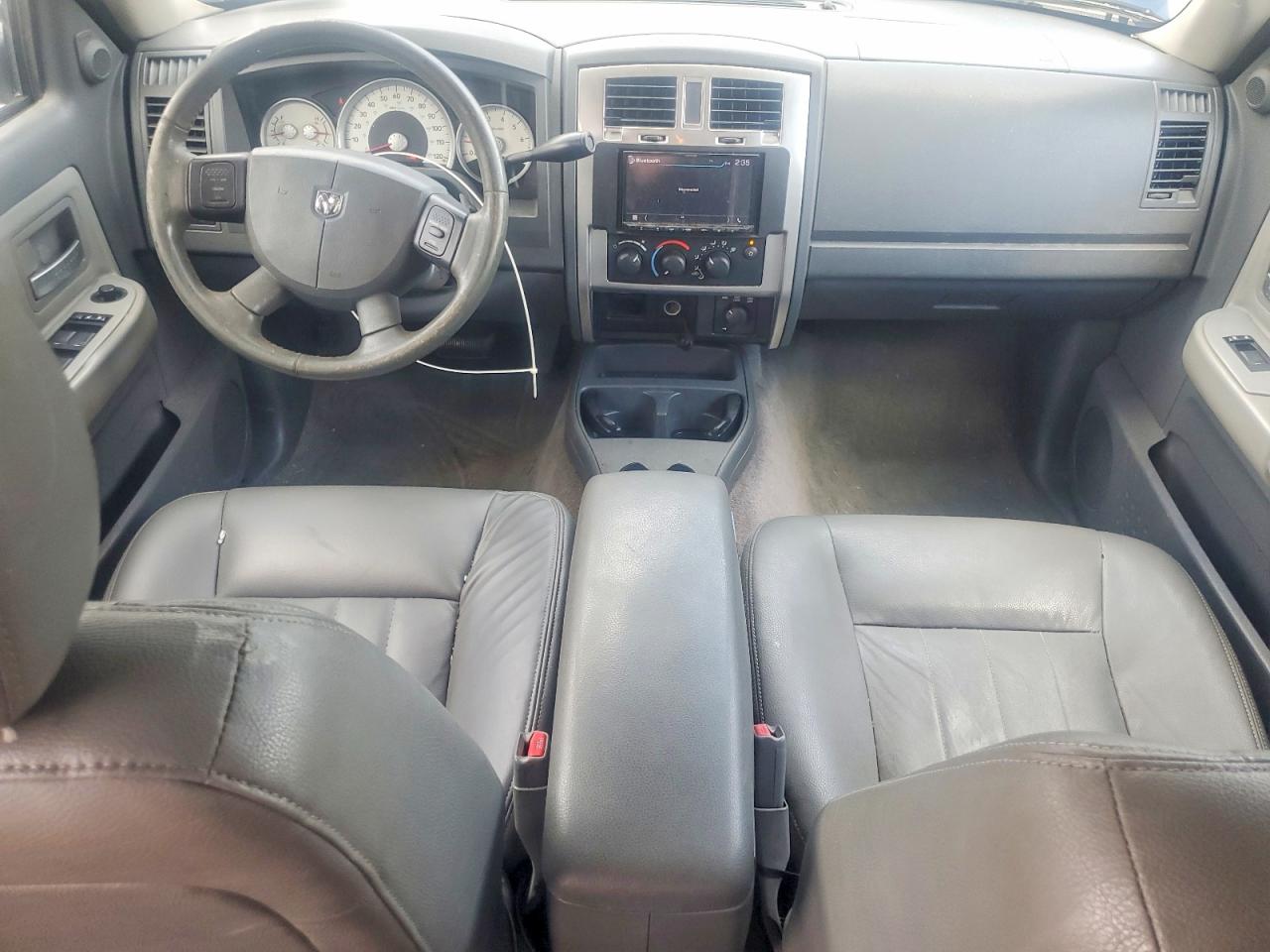 2007 Dodge Dakota Quad Laramie Blue vin: 1D7HW58PX7S185632