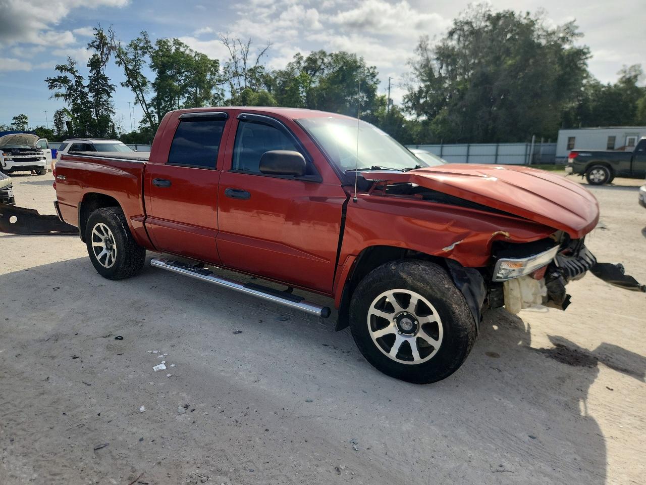2008 Dodge Dakota Sport Orange vin: 1D7HW68N88S564103