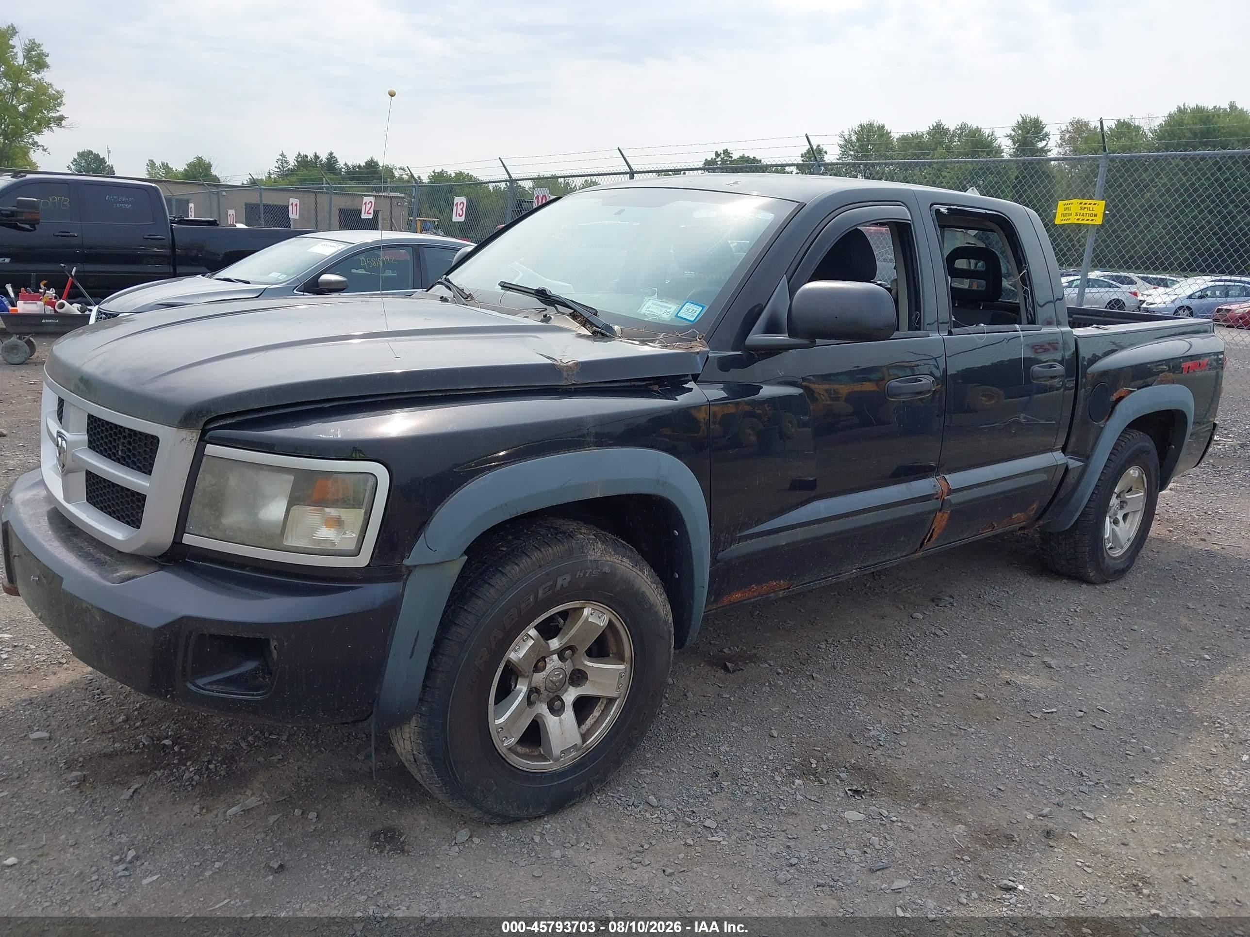 2008 Dodge Dakota Trx Black vin: 1D7HW78N08S532641