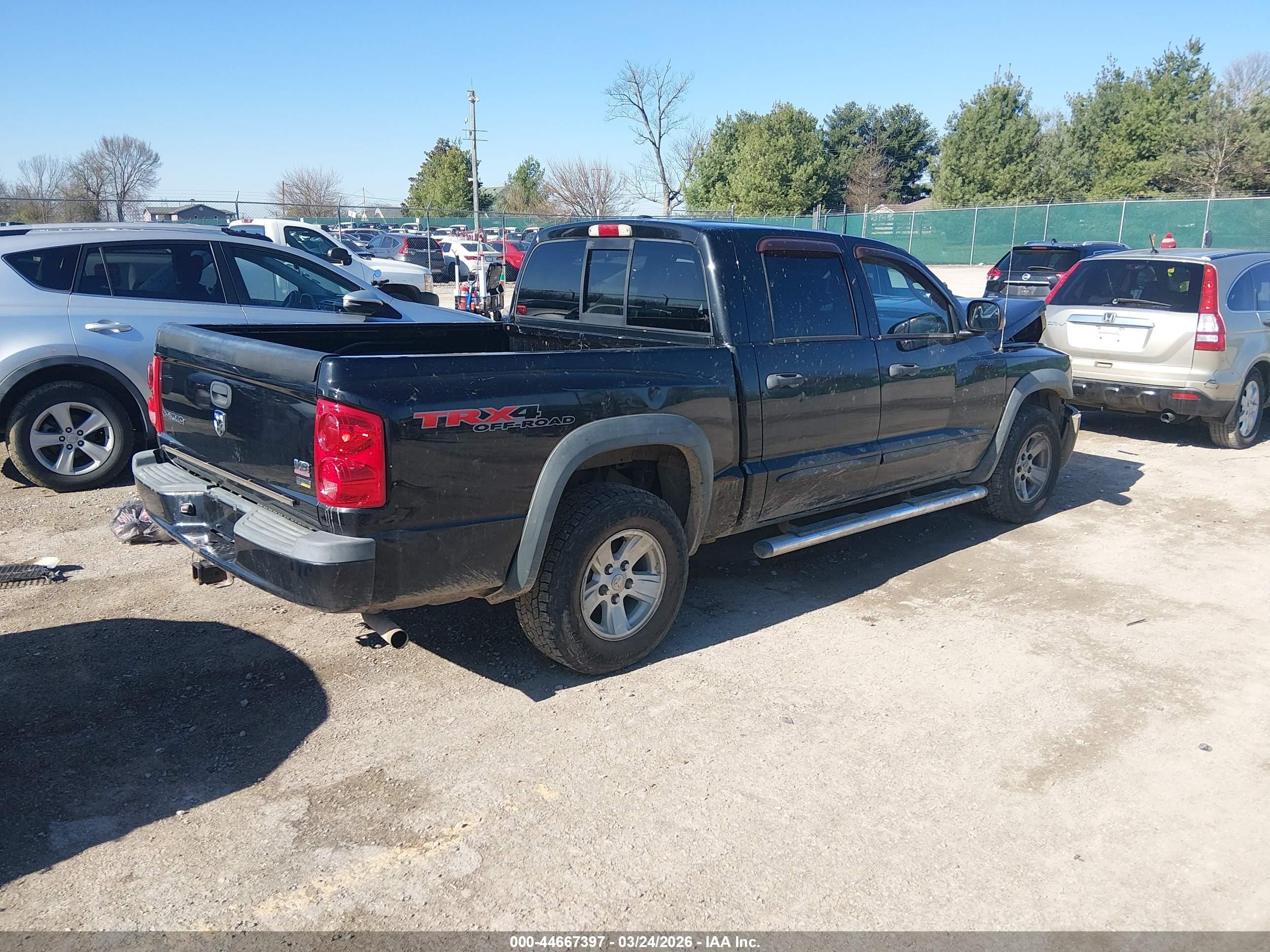 2008 Dodge Dakota Trx Black vin: 1D7HW78N28S559226
