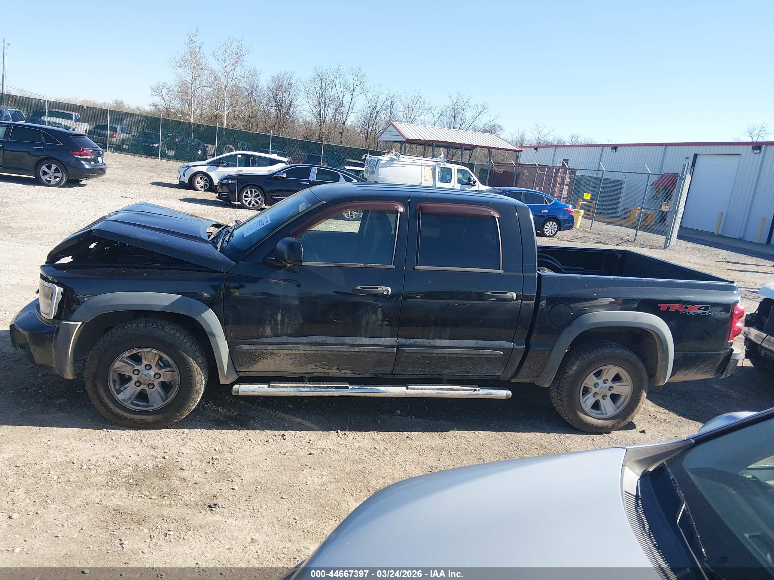 2008 Dodge Dakota Trx Black vin: 1D7HW78N28S559226