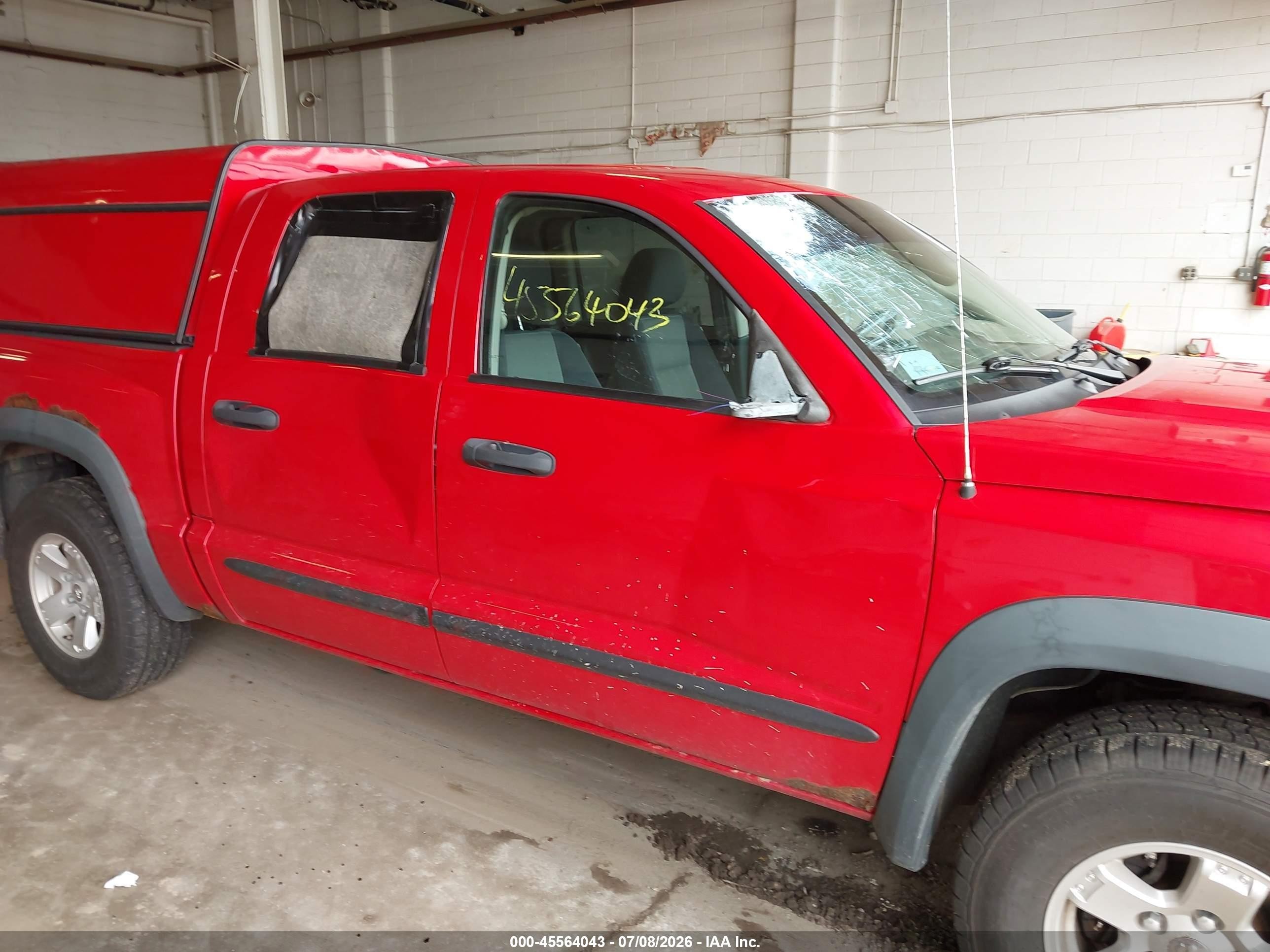 2008 Dodge Dakota Trx Красный vin: 1D7HW78N38S560188
