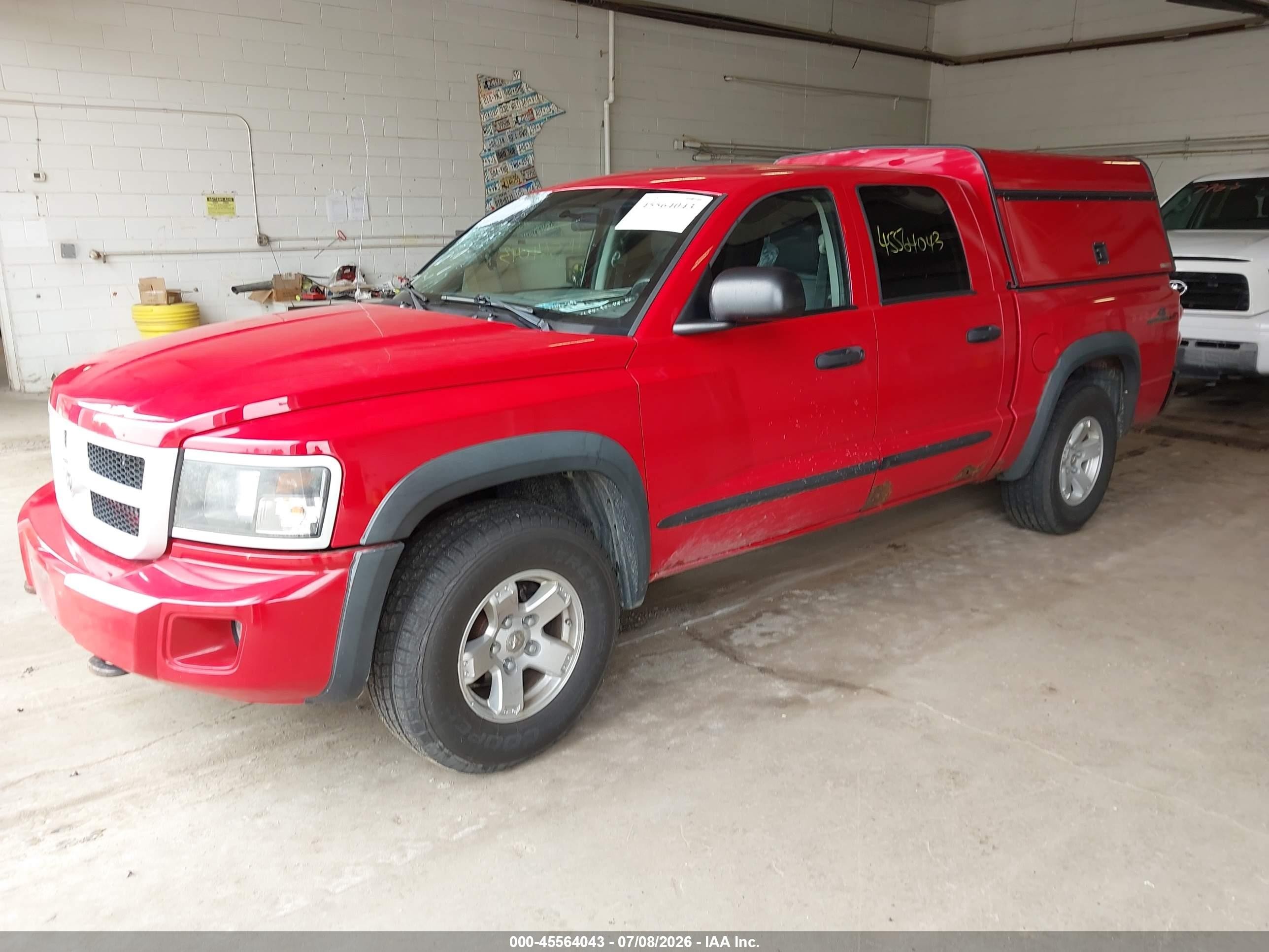 2008 Dodge Dakota Trx Красный vin: 1D7HW78N38S560188