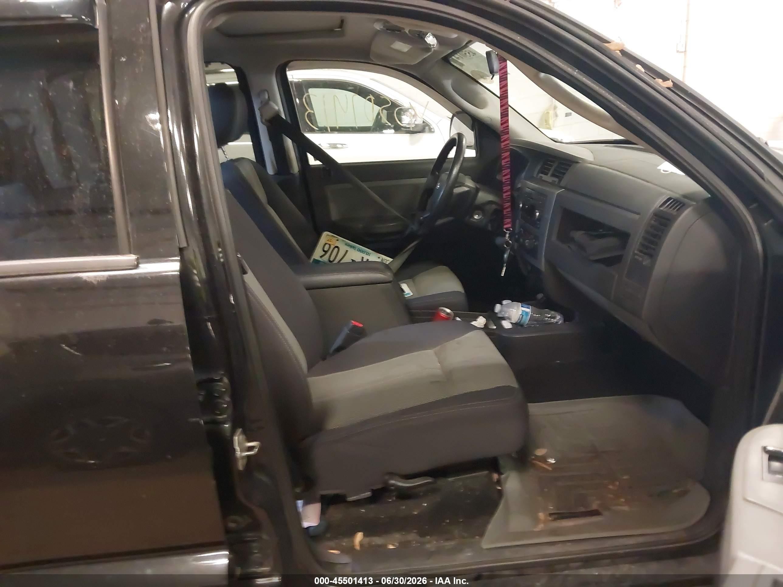 2008 Dodge Dakota Trx Черный vin: 1D7HW78N58S567191