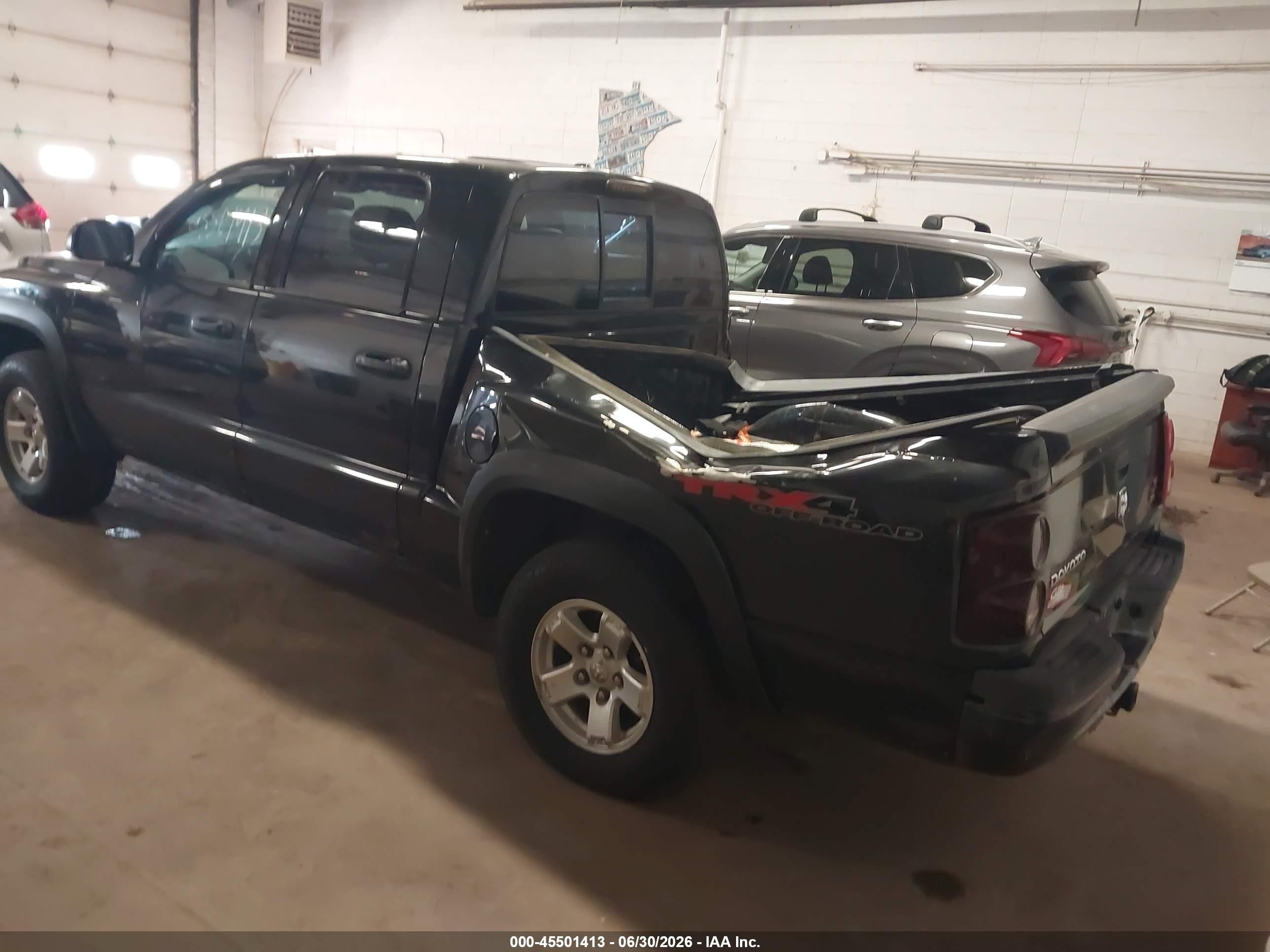2008 Dodge Dakota Trx Черный vin: 1D7HW78N58S567191