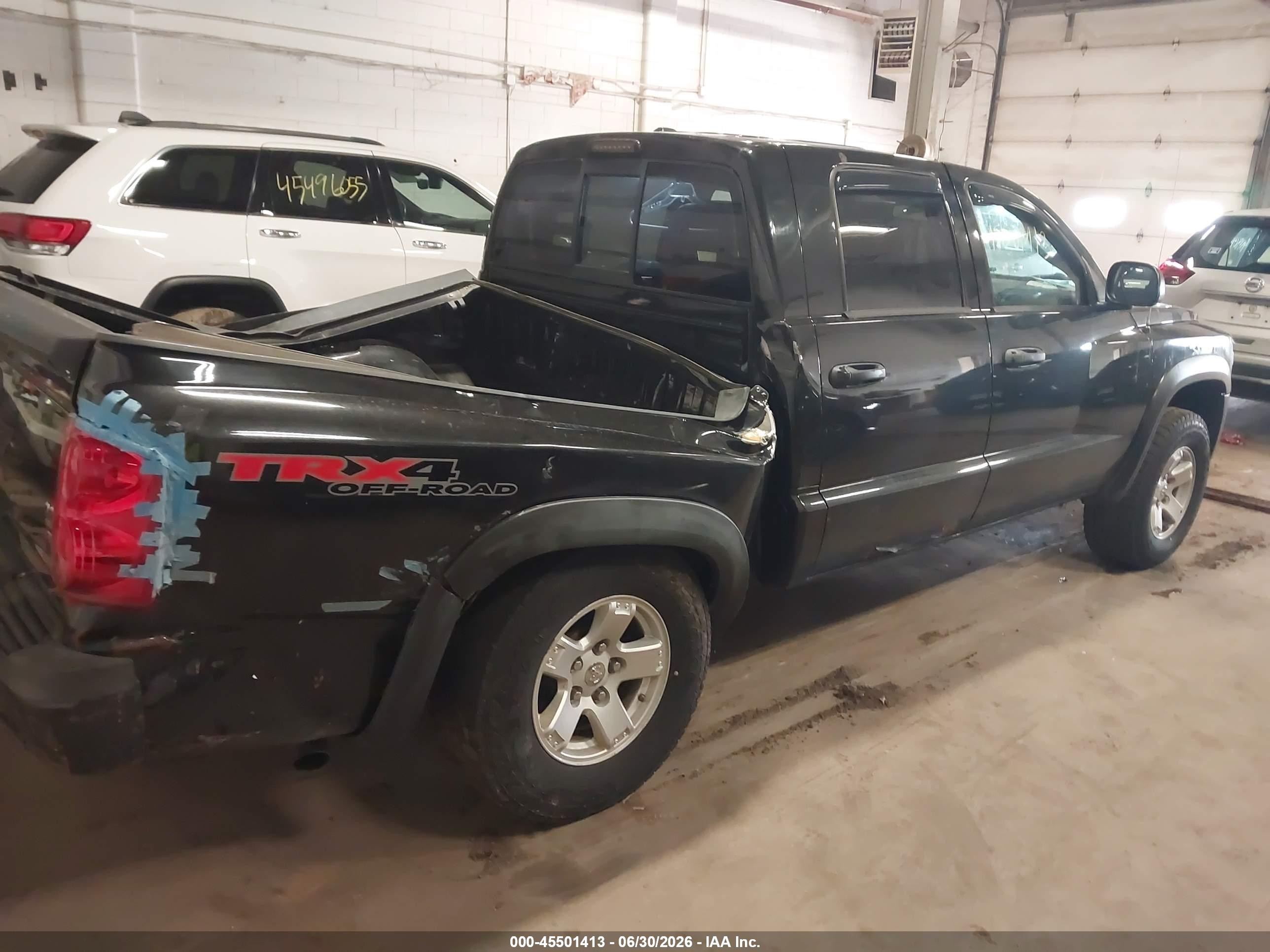 2008 Dodge Dakota Trx Черный vin: 1D7HW78N58S567191