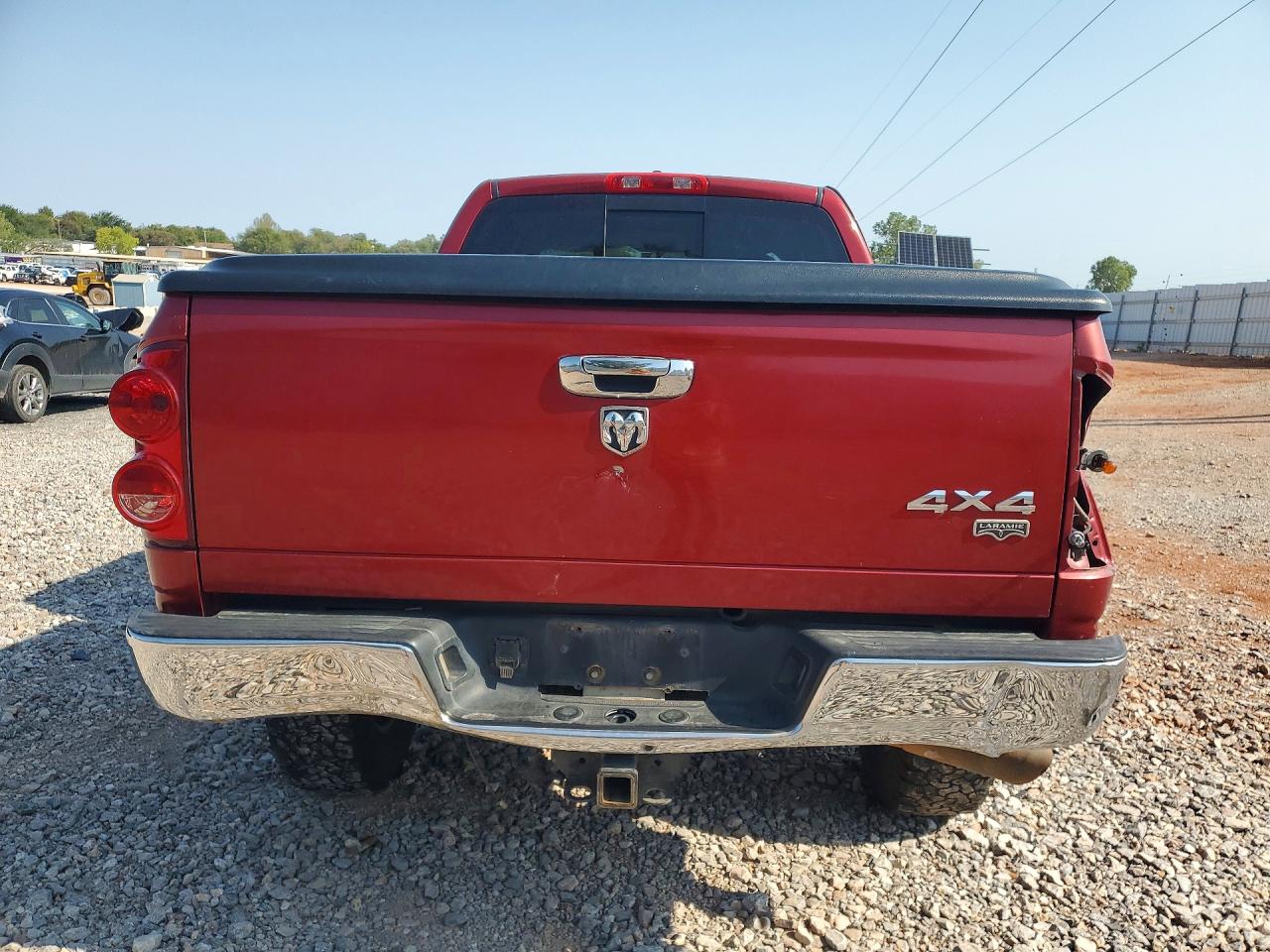 2007 Dodge Ram 2500 St Burgundy vin: 1D7KS28AX7J604774
