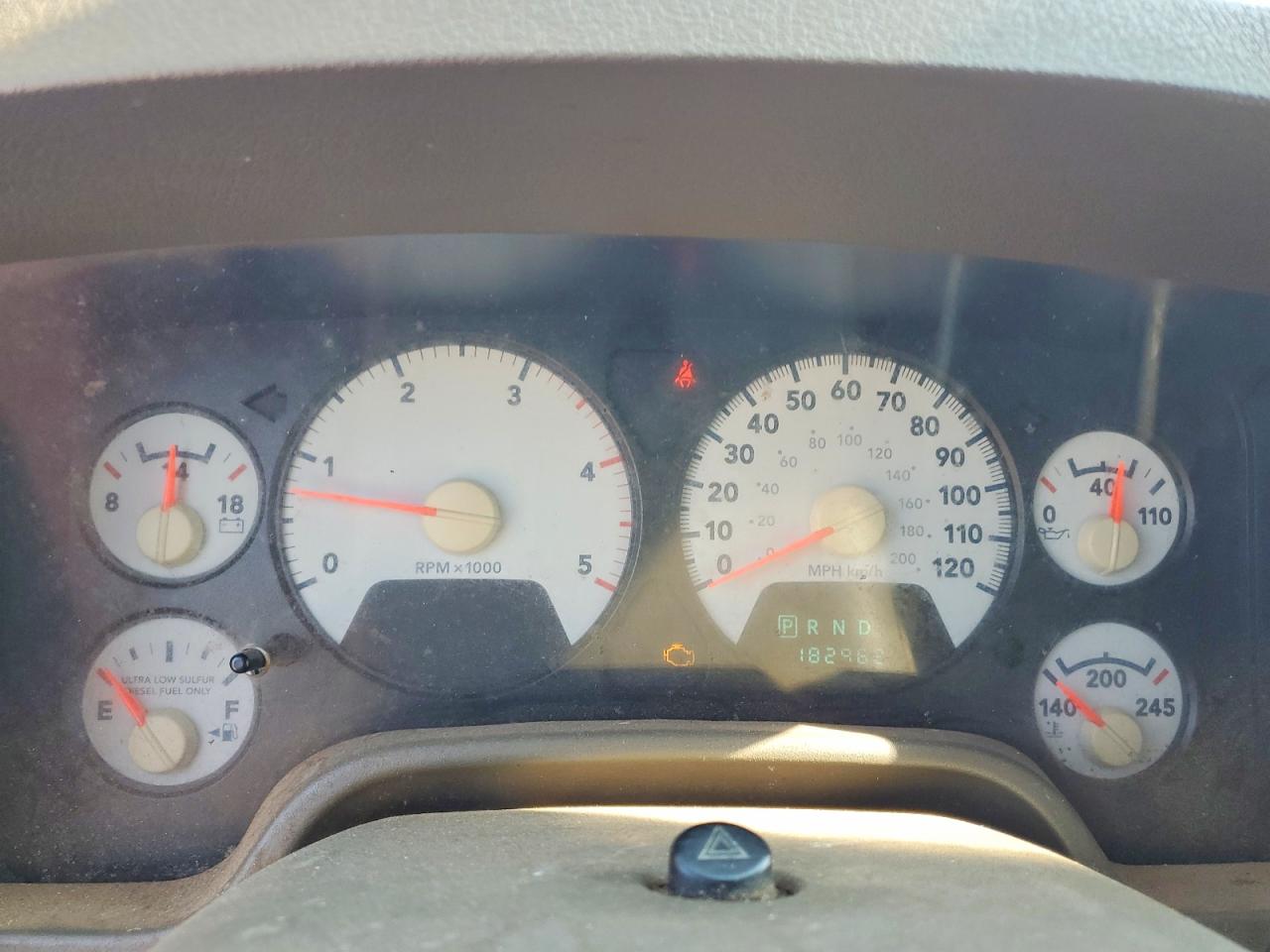 2007 Dodge Ram 2500 St Burgundy vin: 1D7KS28AX7J604774