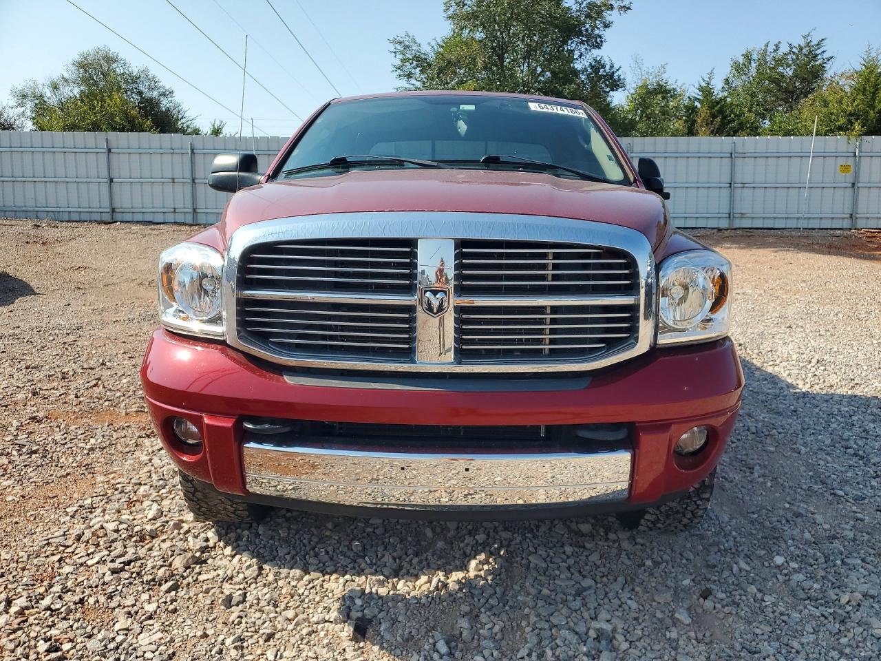 2007 Dodge Ram 2500 St Burgundy vin: 1D7KS28AX7J604774