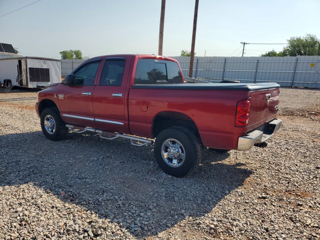 2007 Dodge Ram 2500 St Burgundy vin: 1D7KS28AX7J604774
