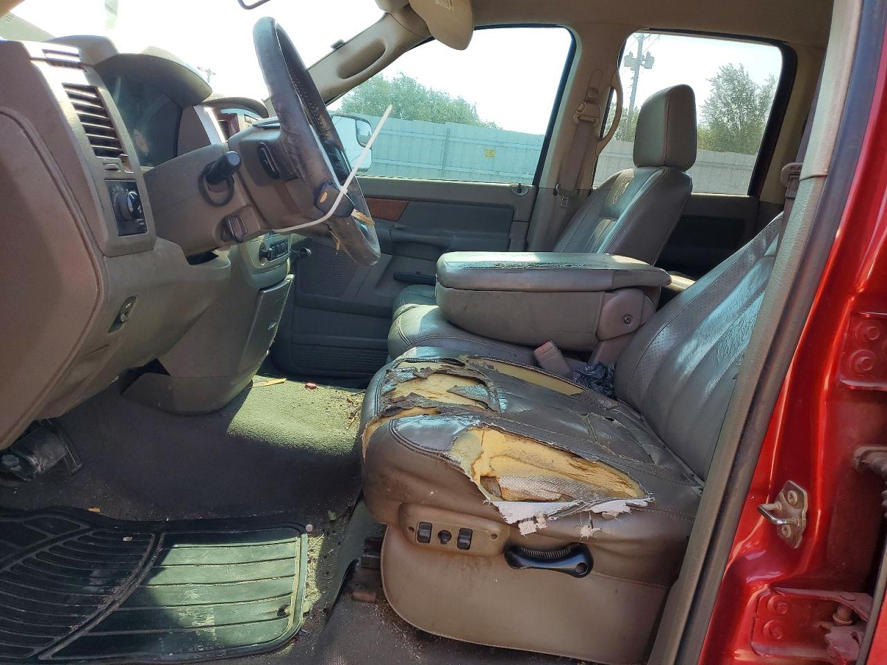 2007 Dodge Ram 2500 St Burgundy vin: 1D7KS28AX7J604774