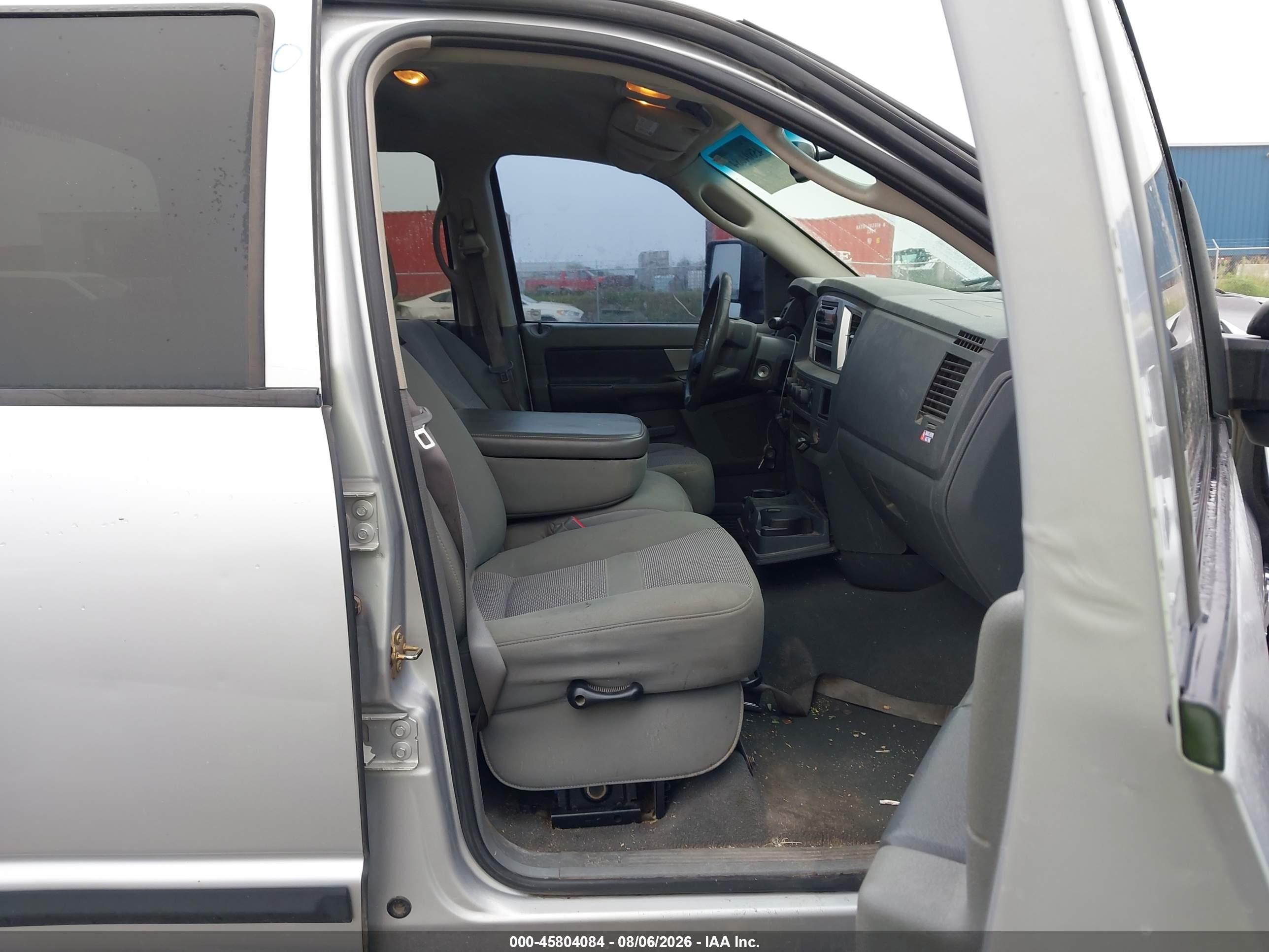 2007 Dodge Ram 2500 Slt/sport Silver vin: 1D7KS28C37J527053