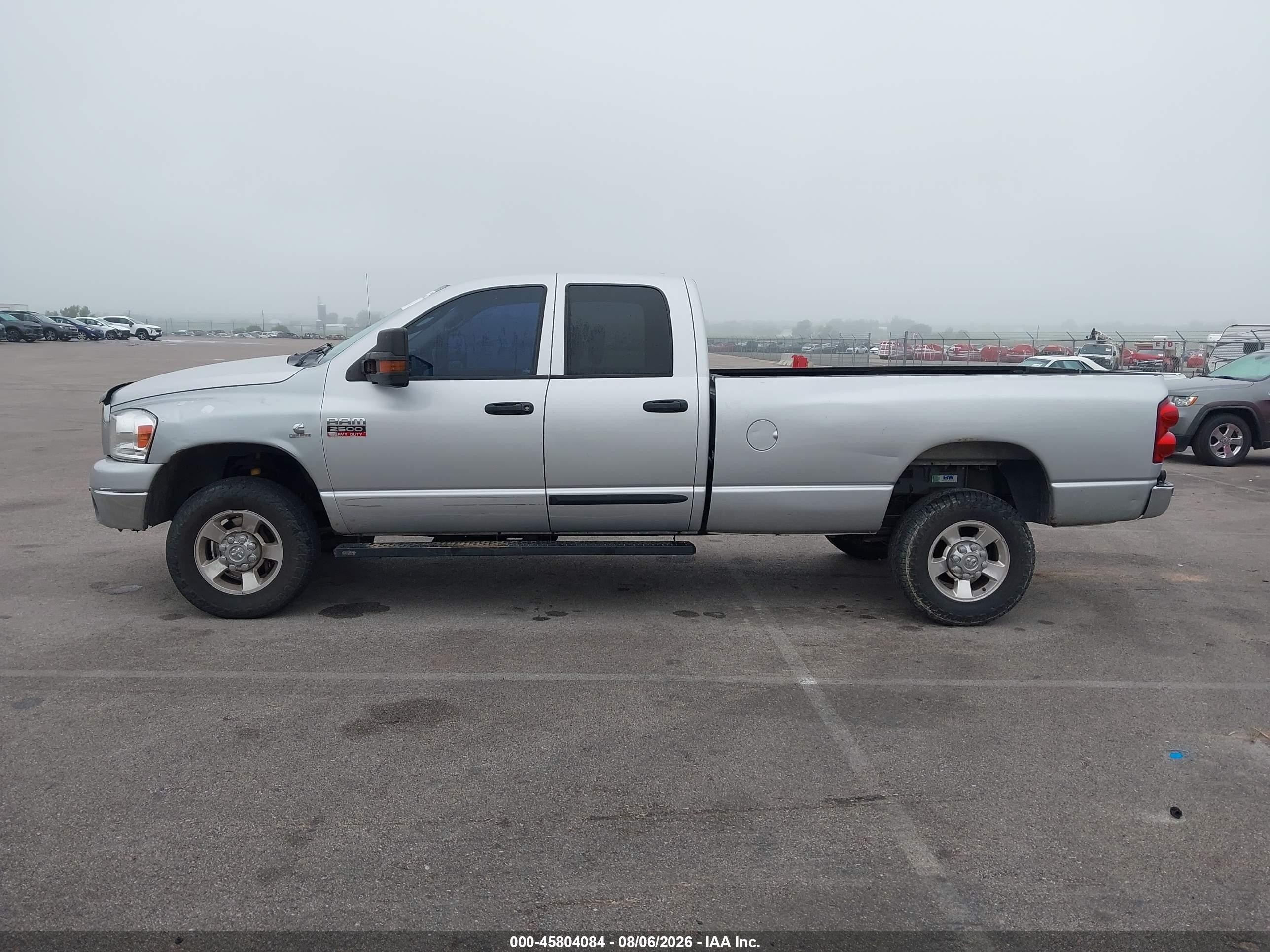 2007 Dodge Ram 2500 Slt/sport Silver vin: 1D7KS28C37J527053