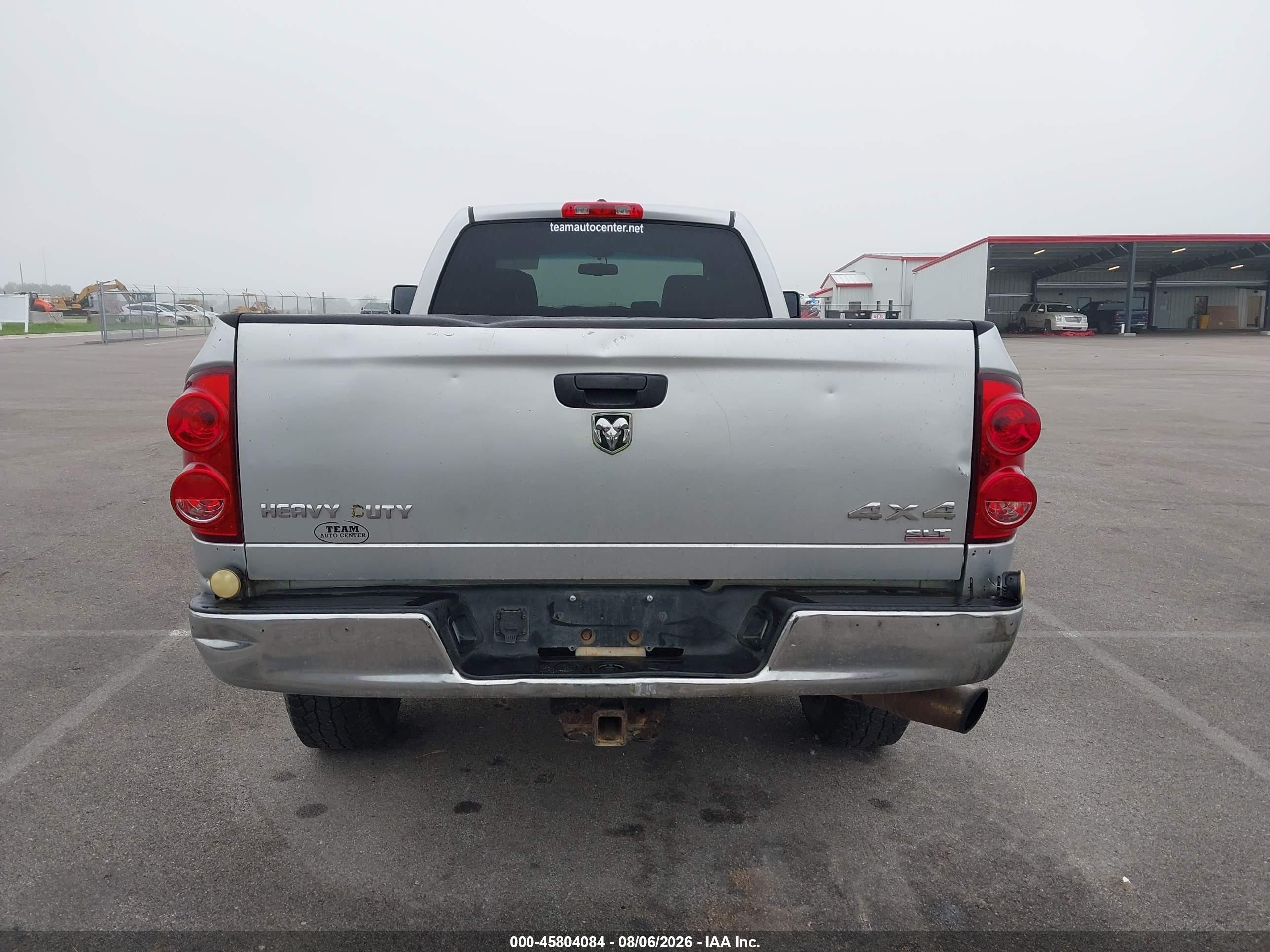 2007 Dodge Ram 2500 Slt/sport Silver vin: 1D7KS28C37J527053