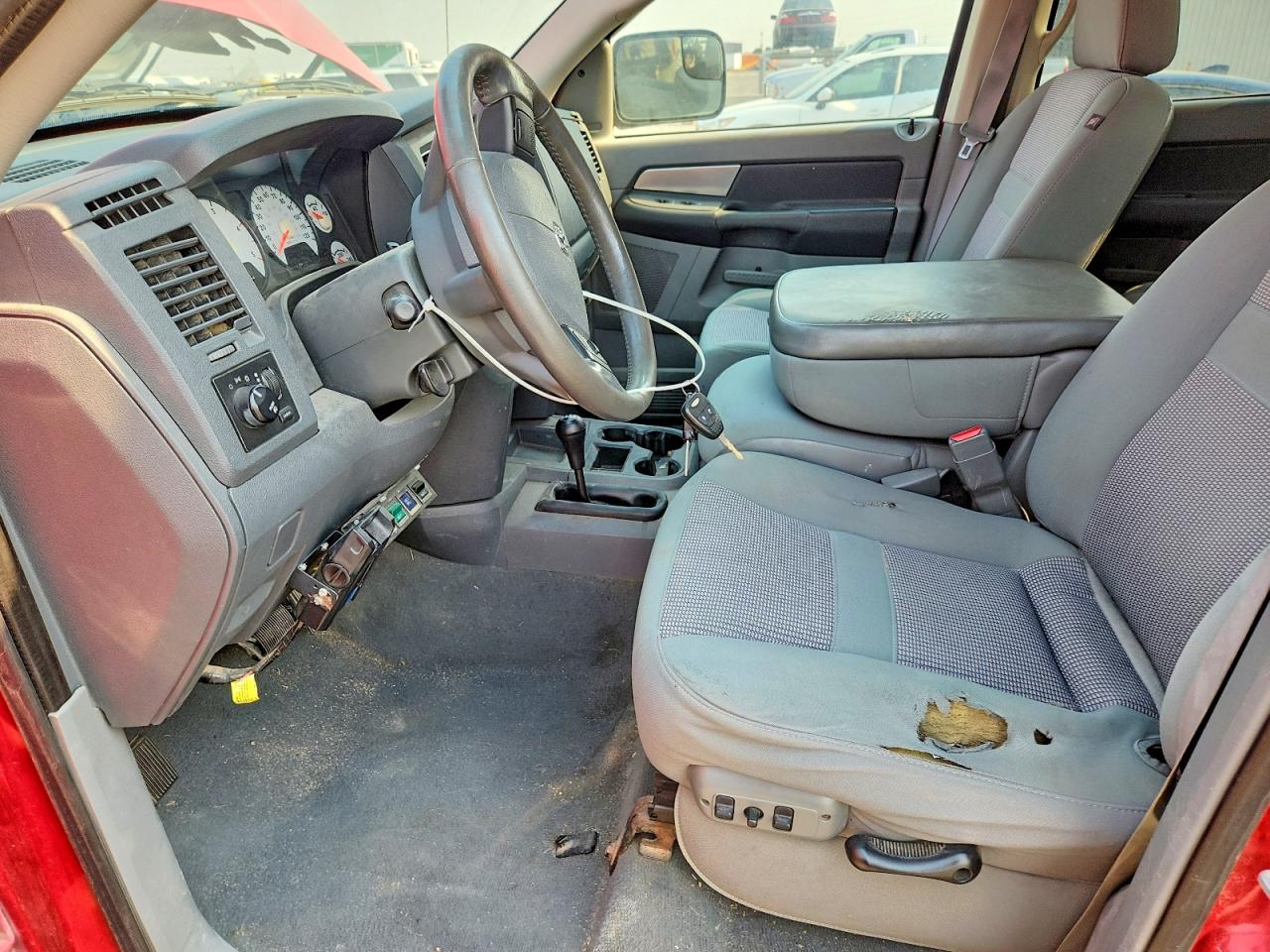 2007 Dodge Ram 2500 St Red vin: 1D7KS28C47J573040