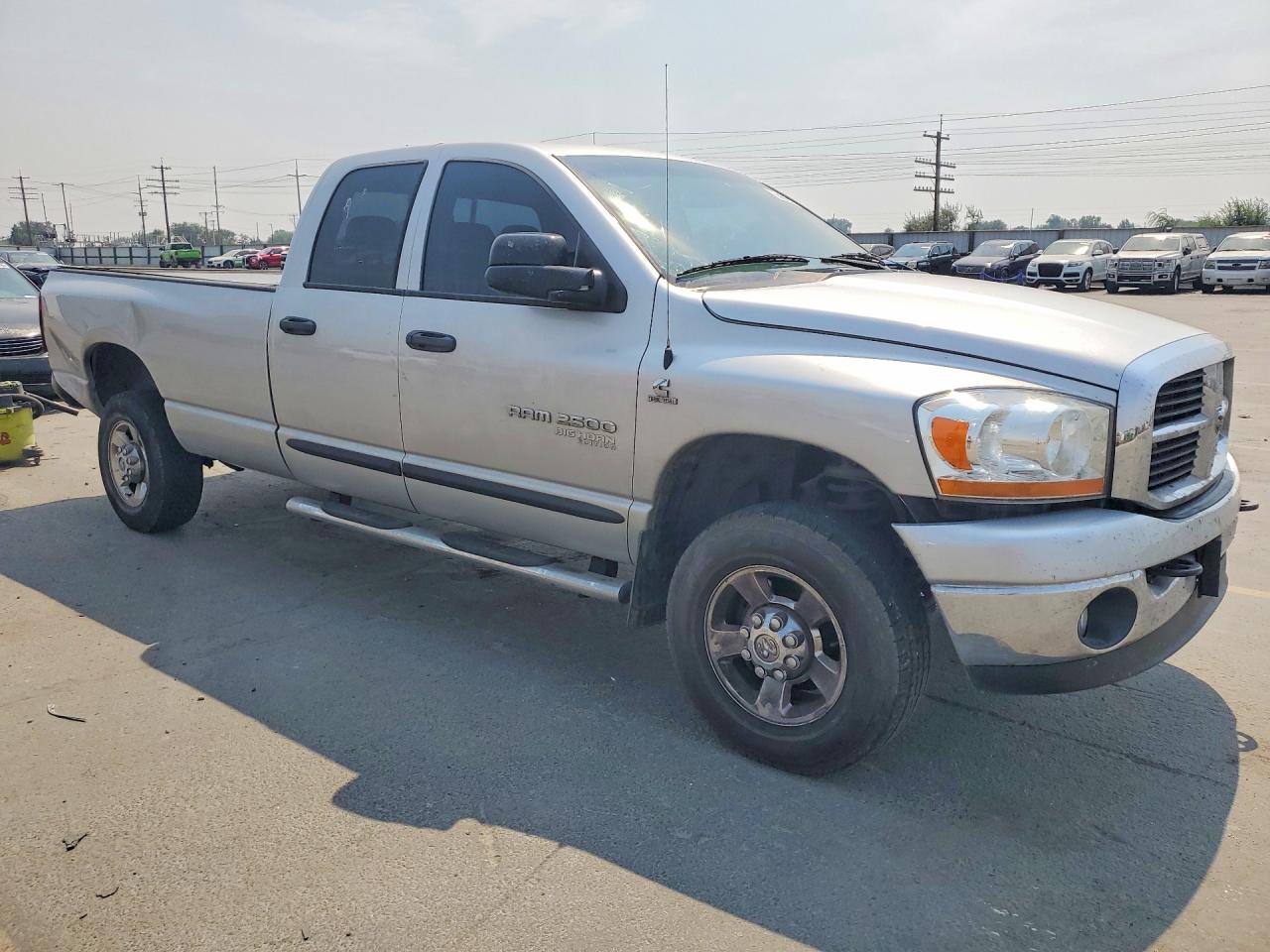 2006 Dodge Ram 2500 St Серебряный vin: 1D7KS28C56J143886