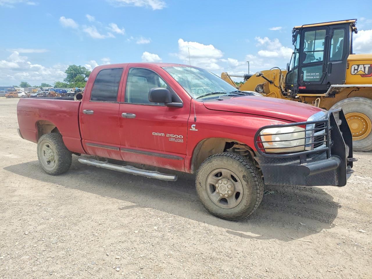 2006 Dodge Ram 2500 St Red vin: 1D7KS28C56J222250