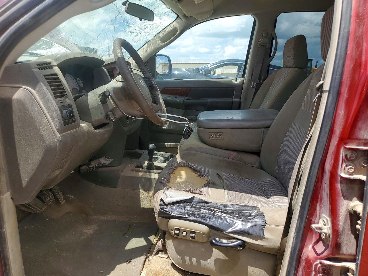 2006 Dodge Ram 2500 St Red vin: 1D7KS28C56J222250