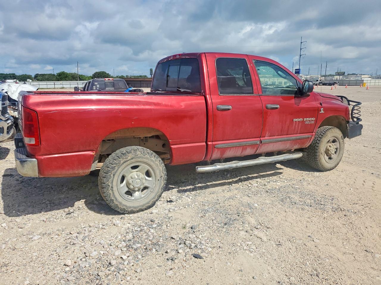 2006 Dodge Ram 2500 St Red vin: 1D7KS28C56J222250