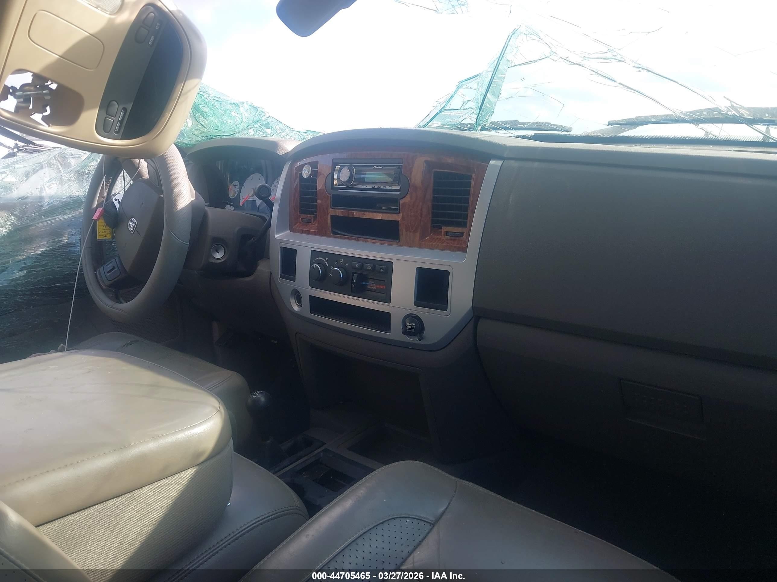 2006 Dodge Ram 2500 Laramie Черный vin: 1D7KS28C56J225083