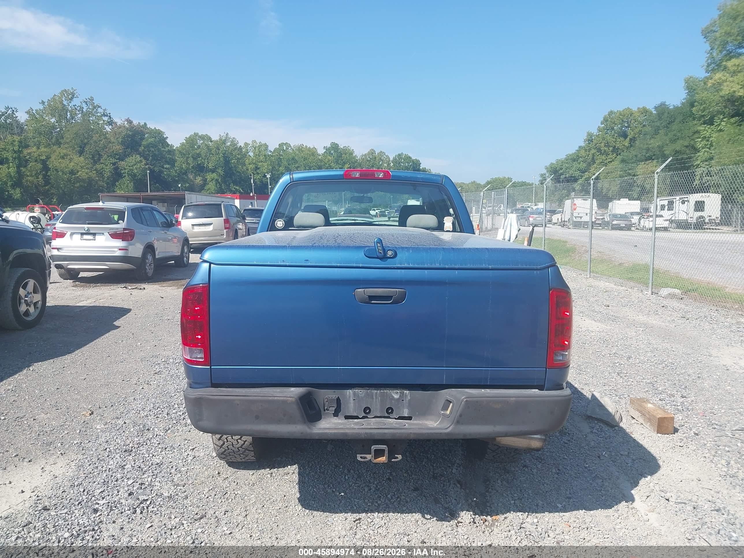 2006 Dodge Ram 2500 Slt/trx4 Off Road/sport/power Wagon Blue vin: 1D7KS28C56J241106