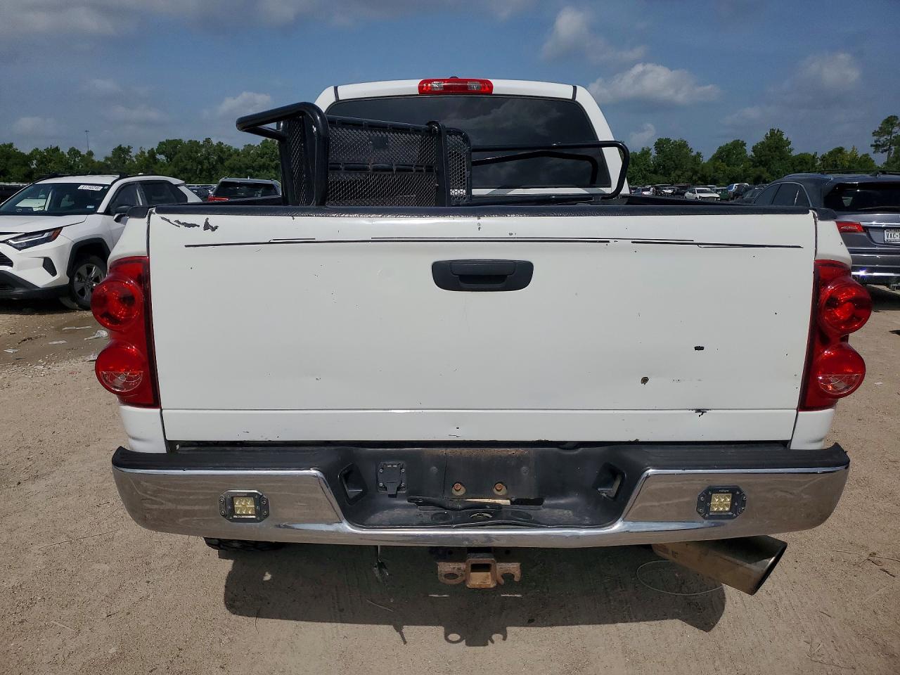 2007 Dodge Ram 2500 St White vin: 1D7KS28C57J508682