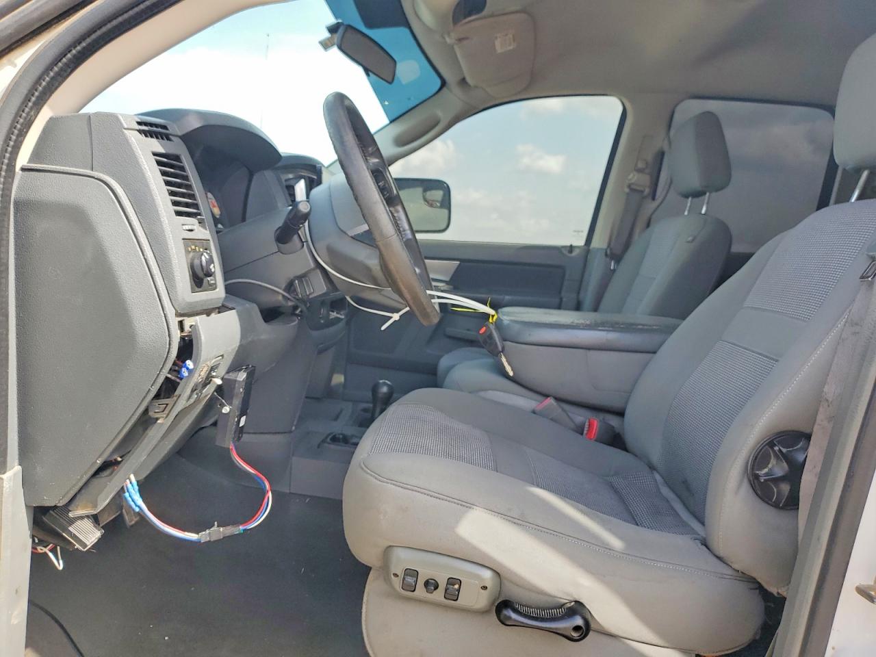 2007 Dodge Ram 2500 St White vin: 1D7KS28C57J508682