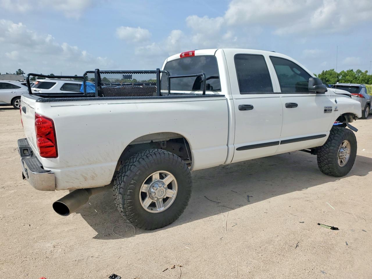 2007 Dodge Ram 2500 St White vin: 1D7KS28C57J508682