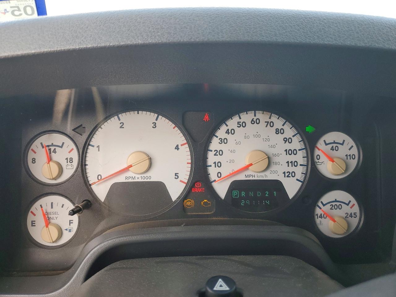 2007 Dodge Ram 2500 St White vin: 1D7KS28C57J508682