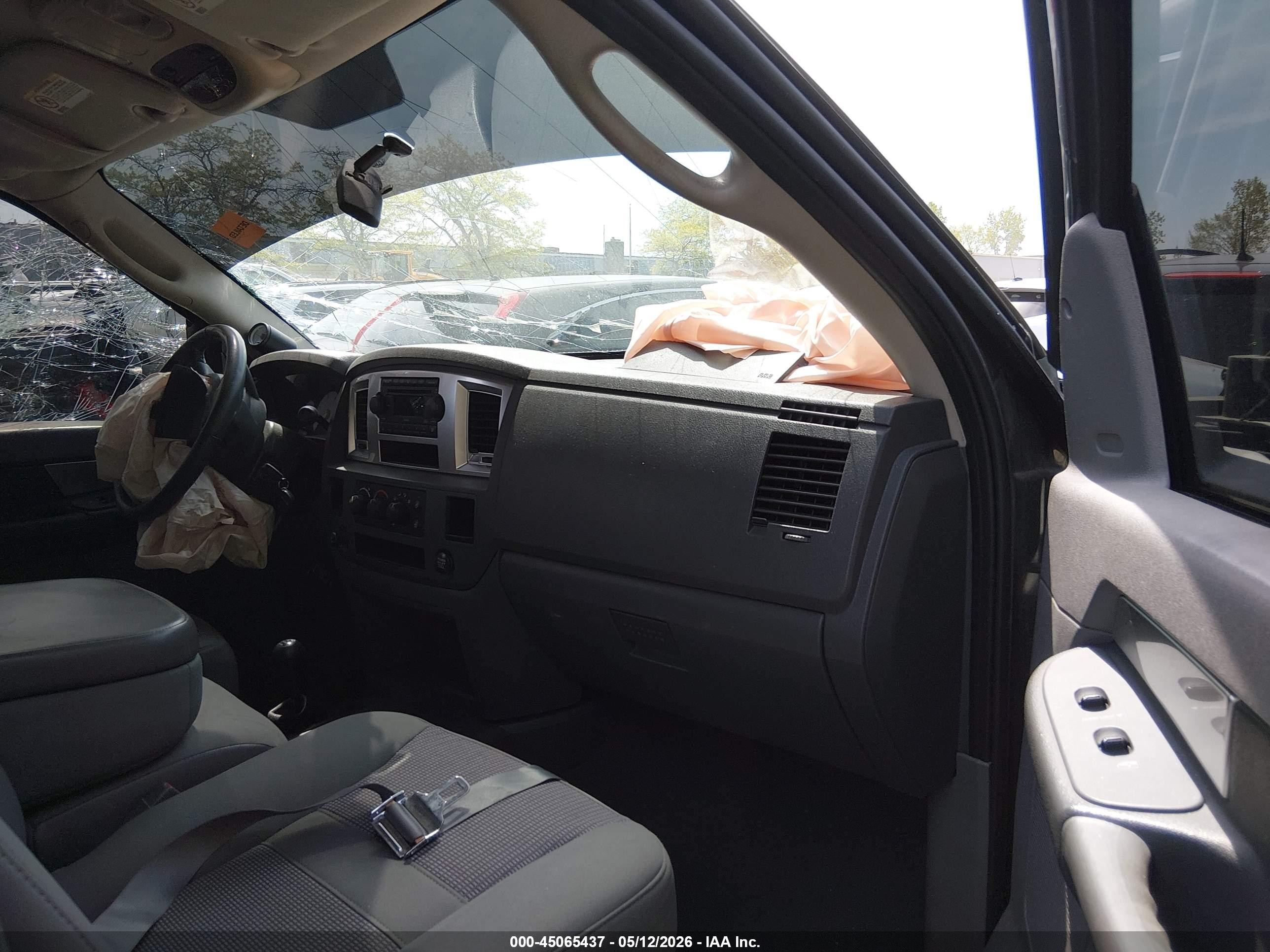 2007 Dodge Ram 2500 Slt/trx4 Off Road/sport/power Wagon Gray vin: 1D7KS28C57J526681