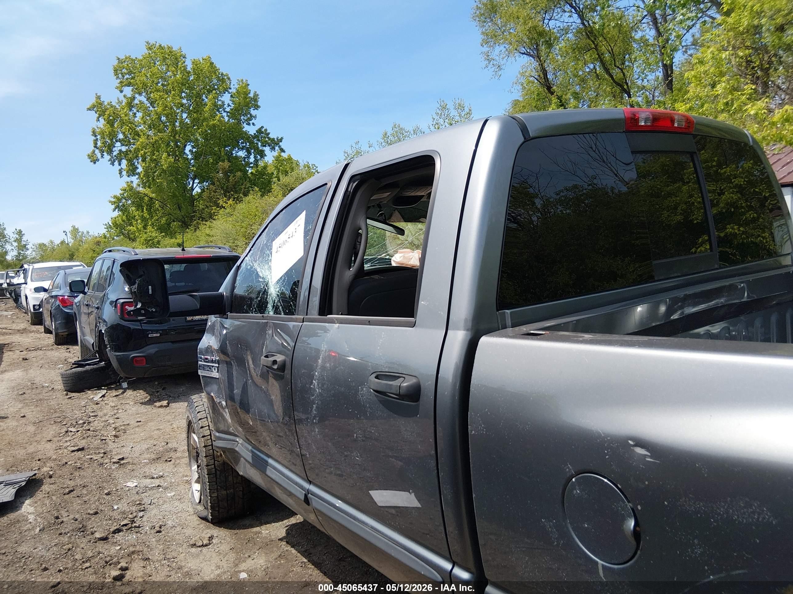 2007 Dodge Ram 2500 Slt/trx4 Off Road/sport/power Wagon Gray vin: 1D7KS28C57J526681