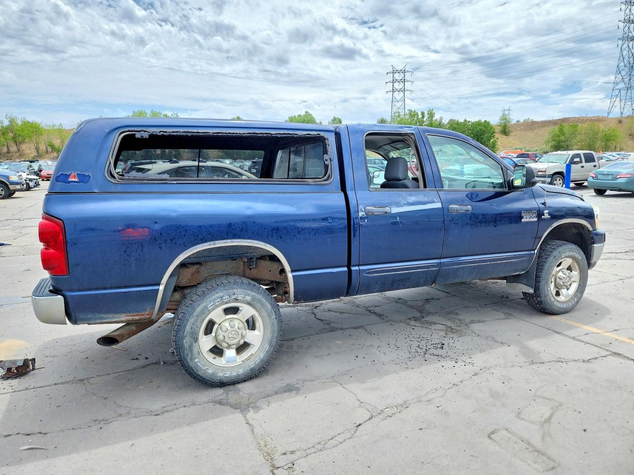 2007 Dodge Ram 2500 St Blue vin: 1D7KS28C67J501336