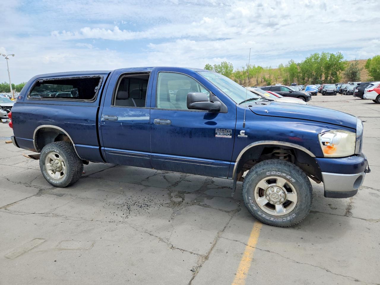 2007 Dodge Ram 2500 St Blue vin: 1D7KS28C67J501336