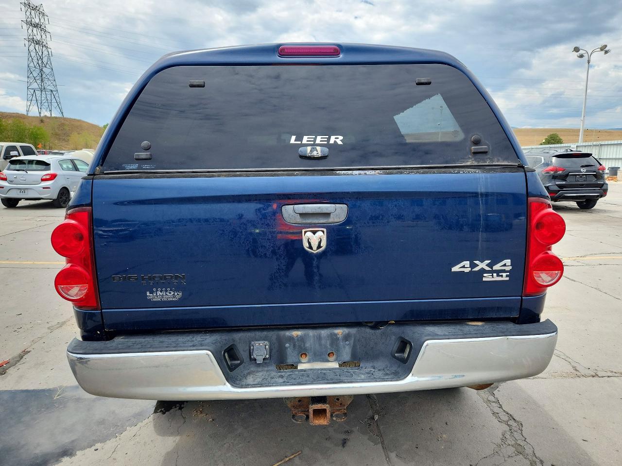 2007 Dodge Ram 2500 St Blue vin: 1D7KS28C67J501336
